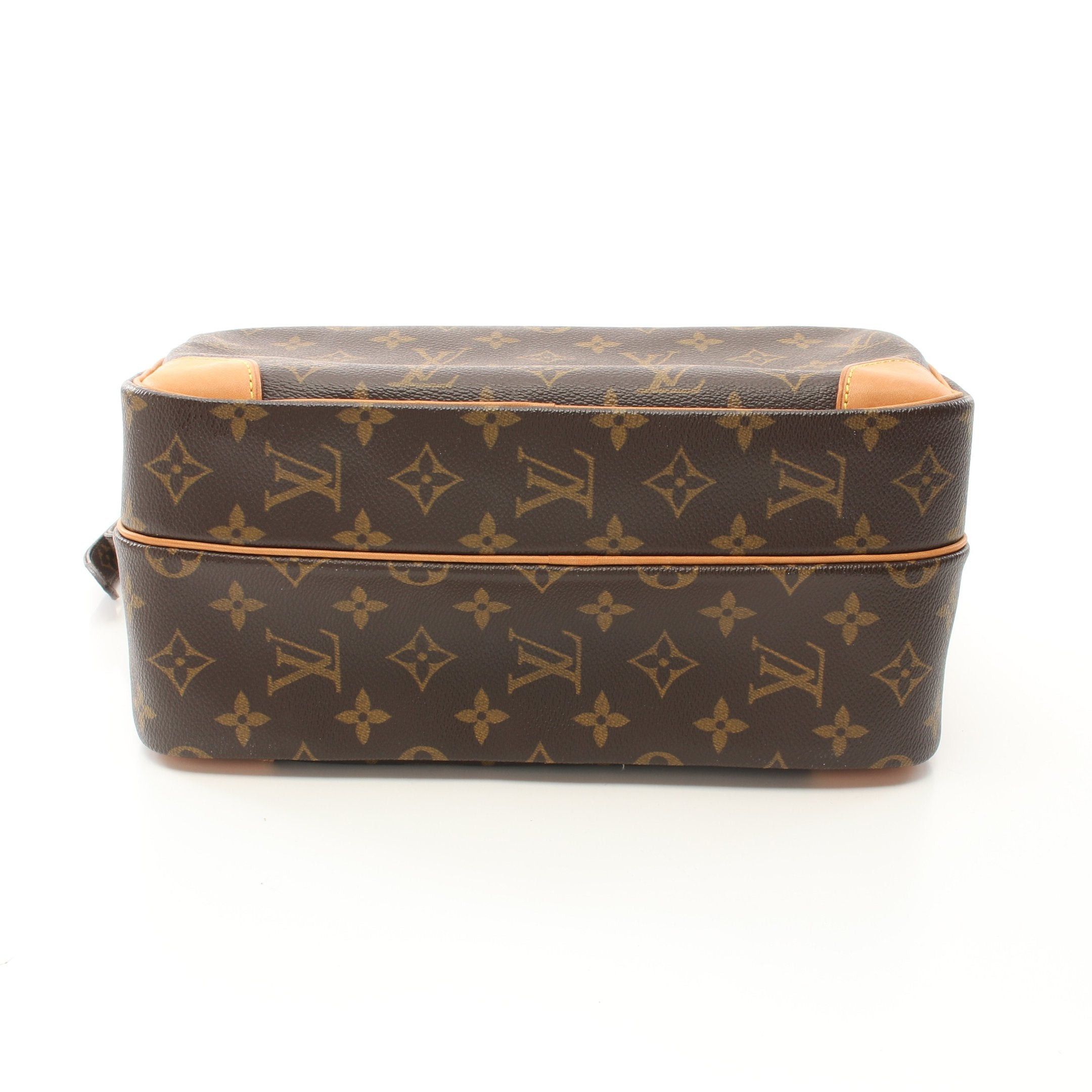 Louis Vuitton Louis Vuitton Nil Monogram Shoulder Bag Leather Brown Size ONE SIZE - 10 Thumbnail