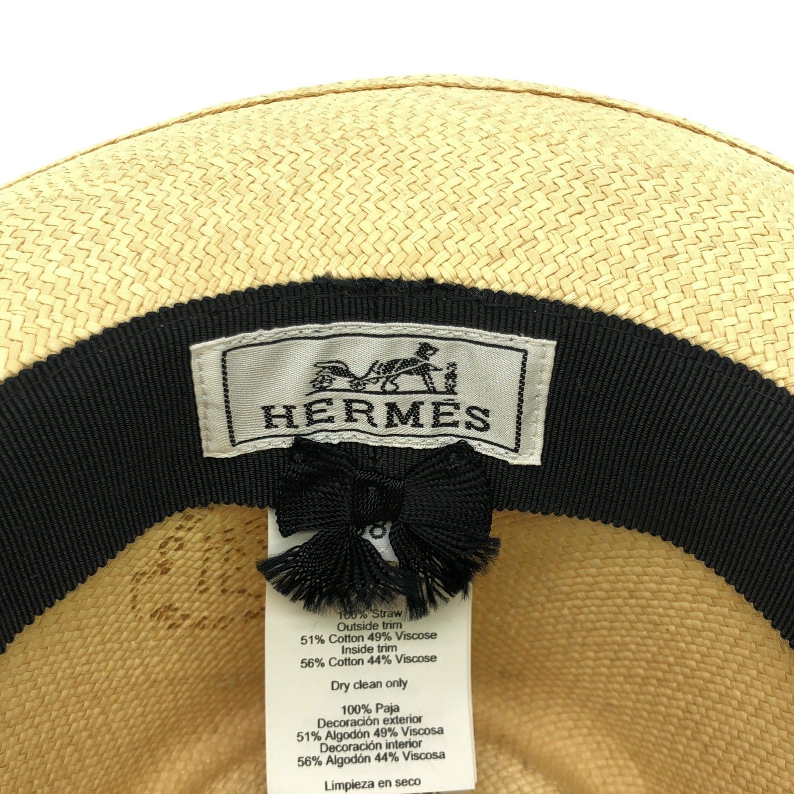 Hermes Hermes Hat Others Beige Size ONE SIZE - 5 Thumbnail