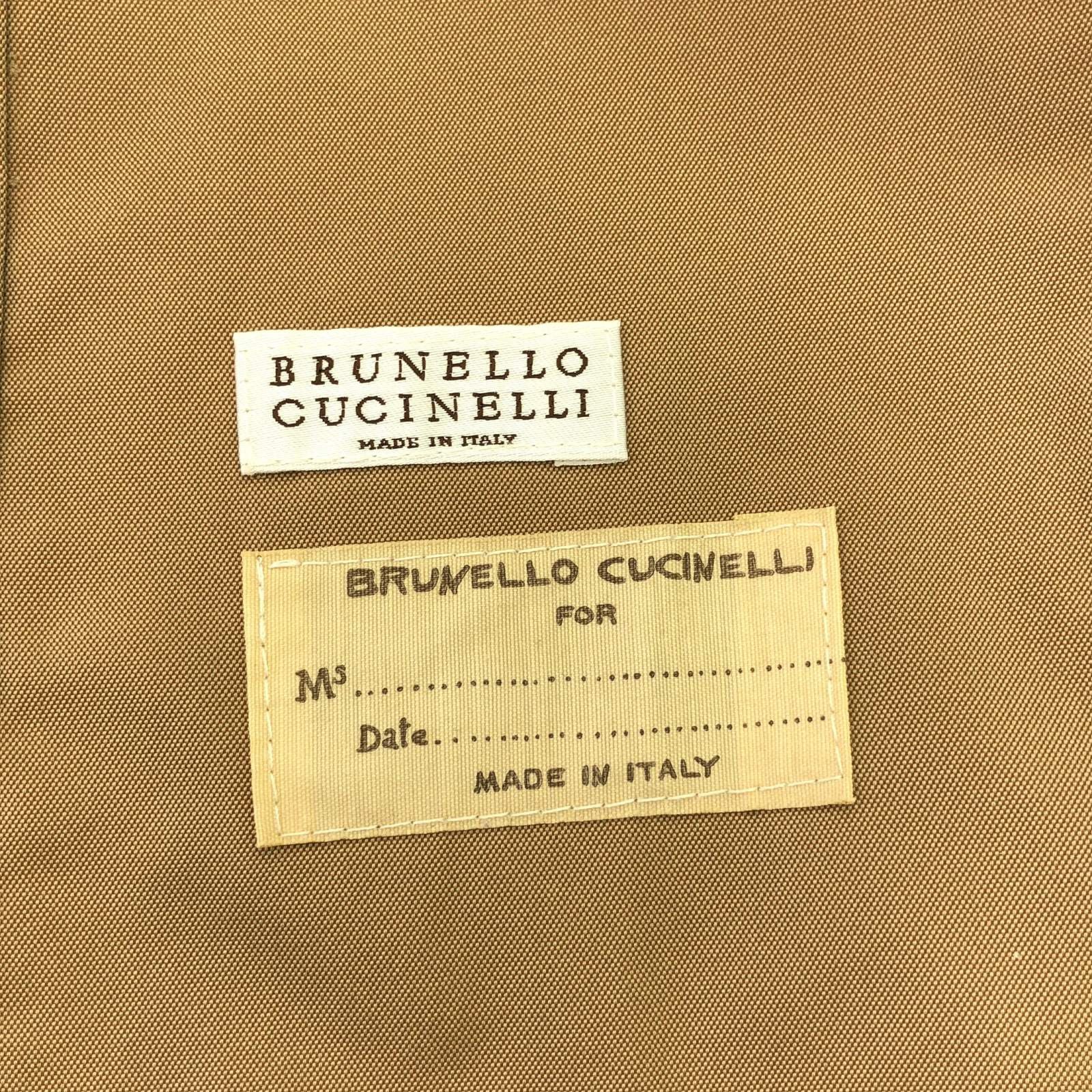 Brunello Cucinelli Brunello Cucinelli Blouson Silk Beige Size ONE SIZE - 6 Thumbnail