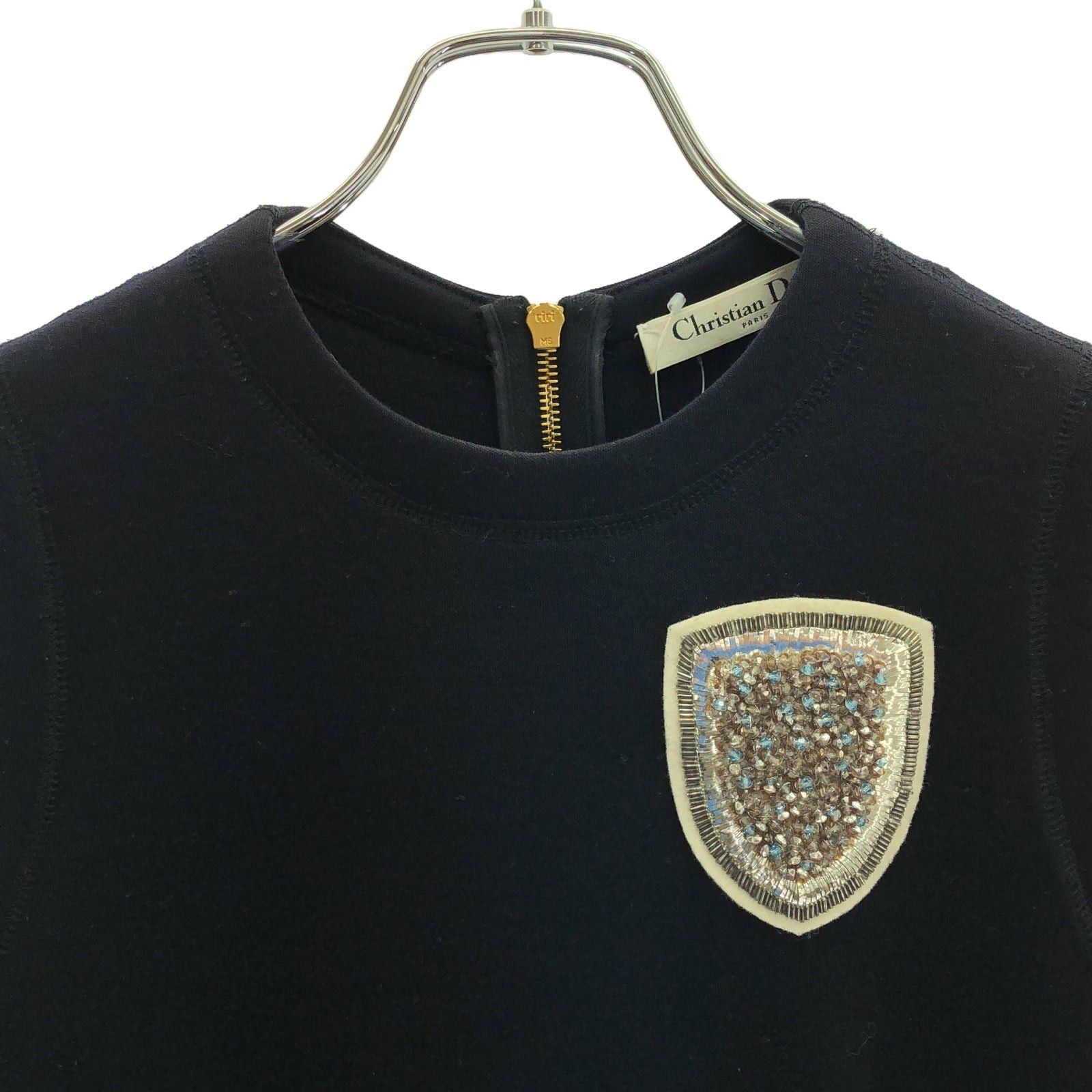 Dior Dior One Piece Wool Navy Size ONE SIZE - 3 Thumbnail