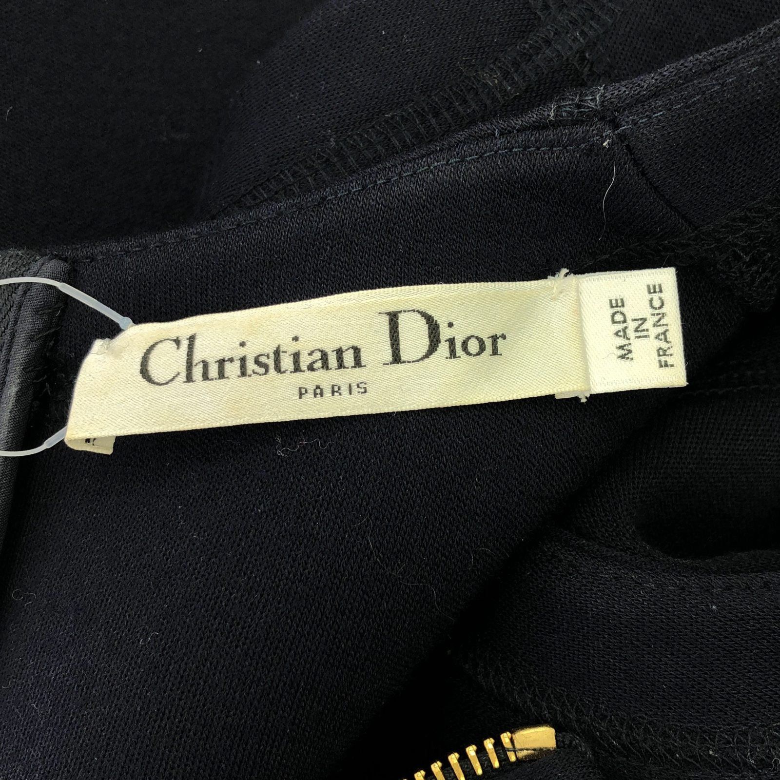 Dior Dior One Piece Wool Navy Size ONE SIZE - 4 Thumbnail