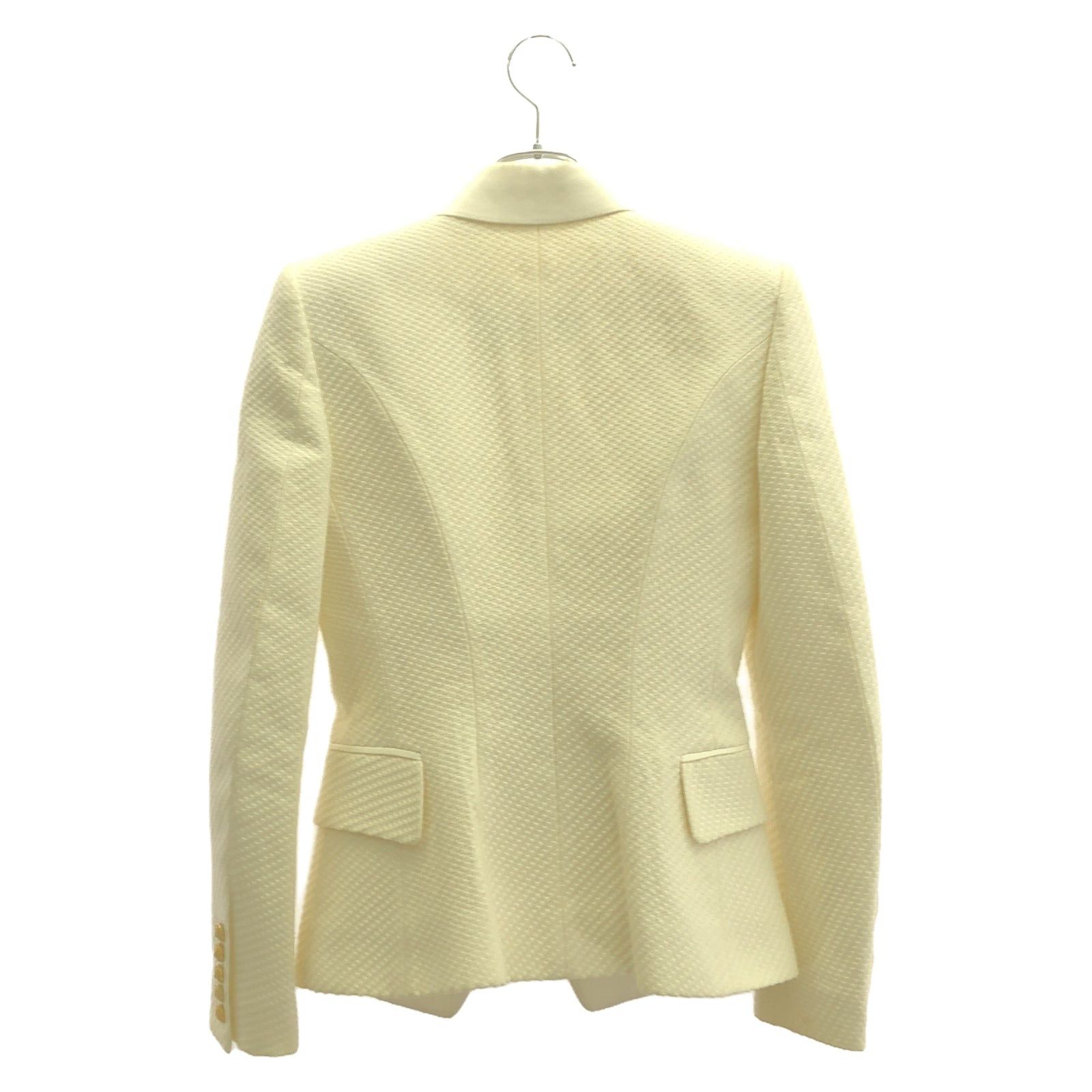 Balmain Balmain Jacket Tailored Cotton White Size ONE SIZE - 2 Thumbnail