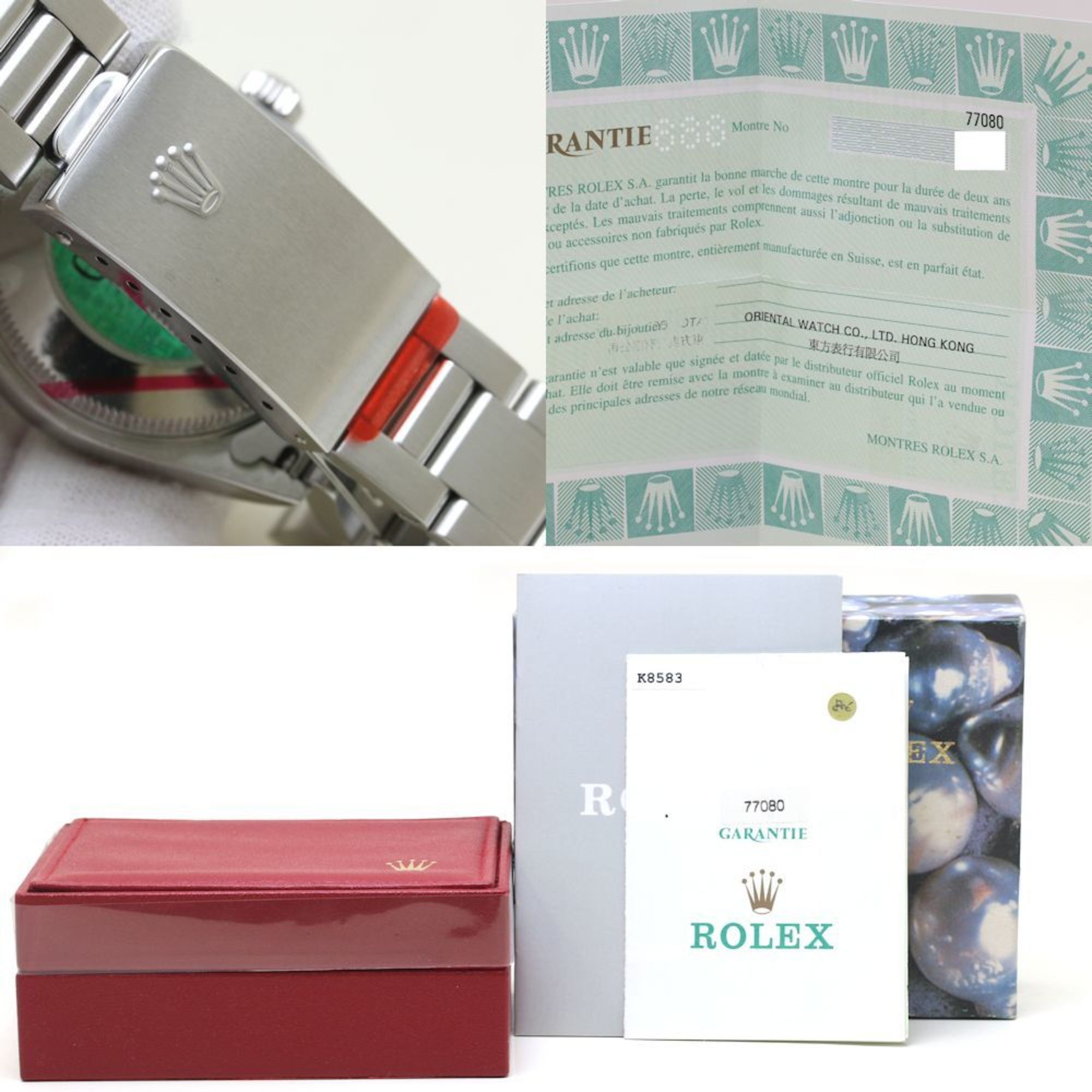 Rolex Rolex Oyster Perpetual 31mm 77080 K Series Stainless Steel Boys 39787 Watch Size ONE SIZE - 9 Thumbnail