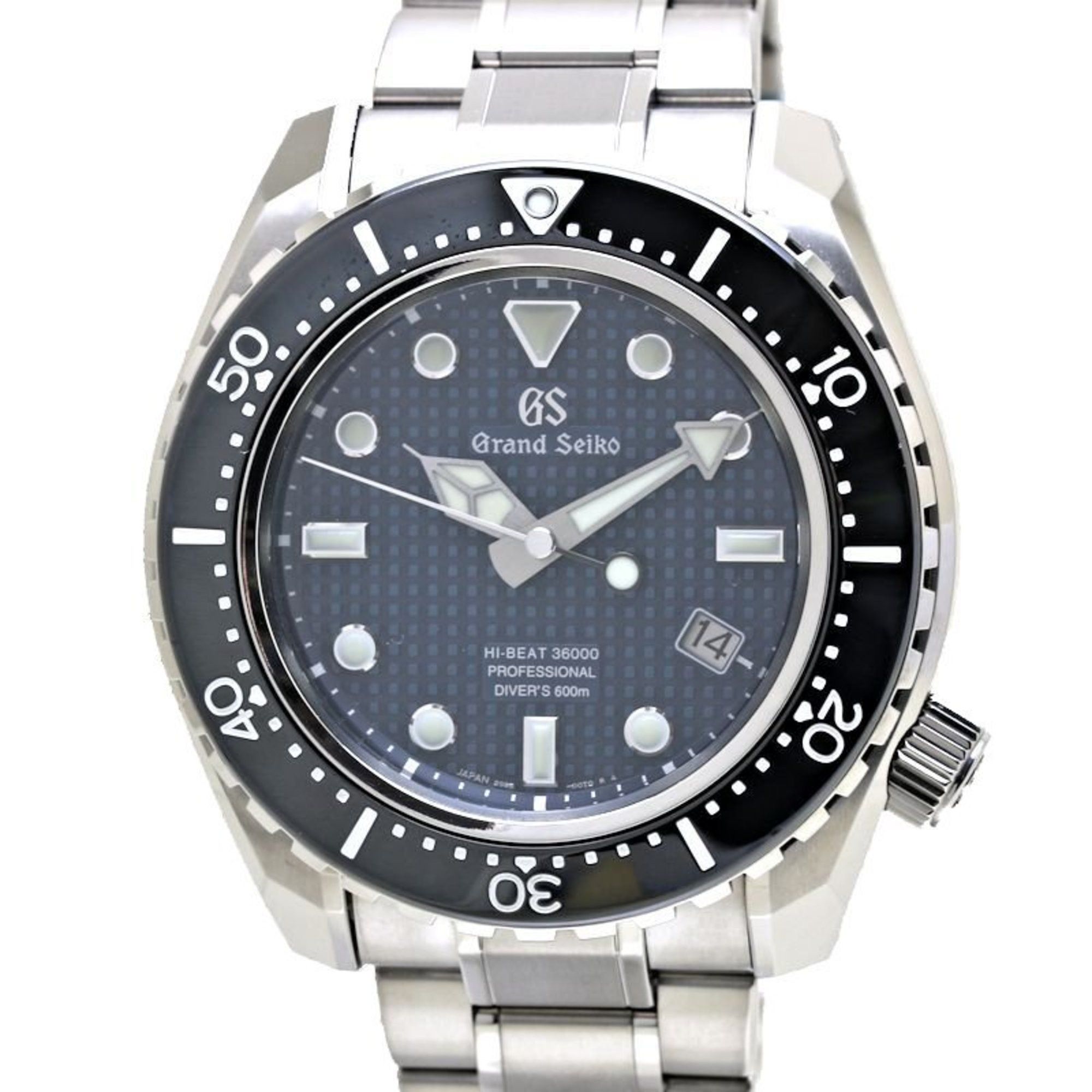 Seiko SEIKO Grand Seiko SBGH257 9S85-01B0 Mechanical Hi-Beat 36000 Professional Diver's 600m Bright Titanium Men's 39770 Watch Size ONE SIZE - 10 Thumbnail
