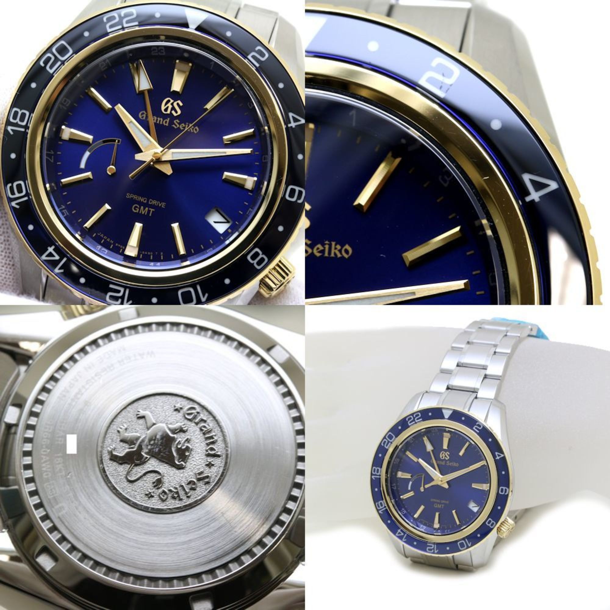 Seiko SEIKO Grand Seiko GS SBGE248 9R66-0AW0 Master Shop Limited Edition Spring Drive Stainless Steel xK18YG Yellow Gold Men's 39721 Watch Size ONE SIZE - 6 Thumbnail