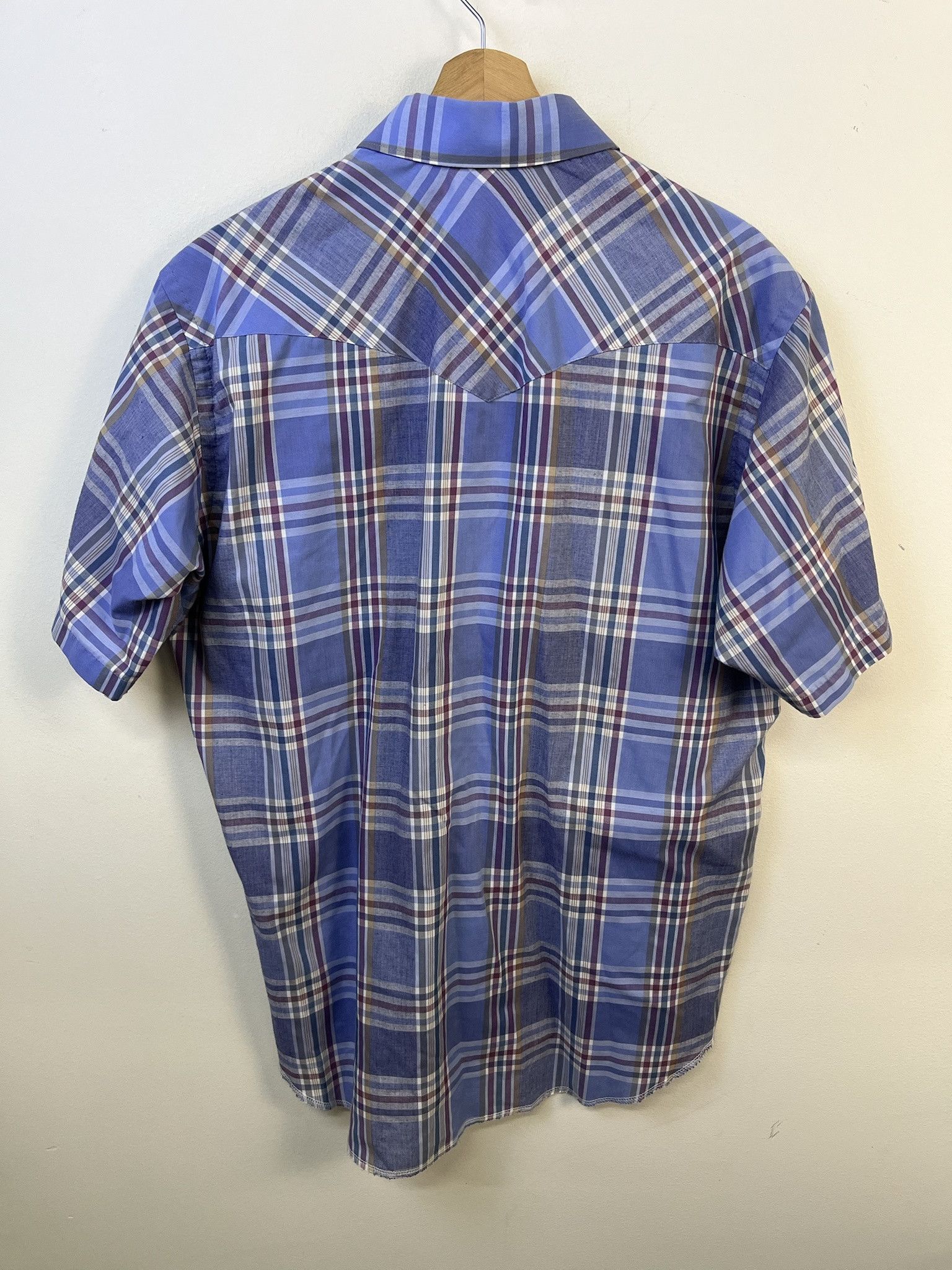 Wrangler Vintage Western Snap Shirt 1990s Pearl Snap Rodeo Shirt Size L Size US L / EU 52-54 / 3 - 3 Thumbnail