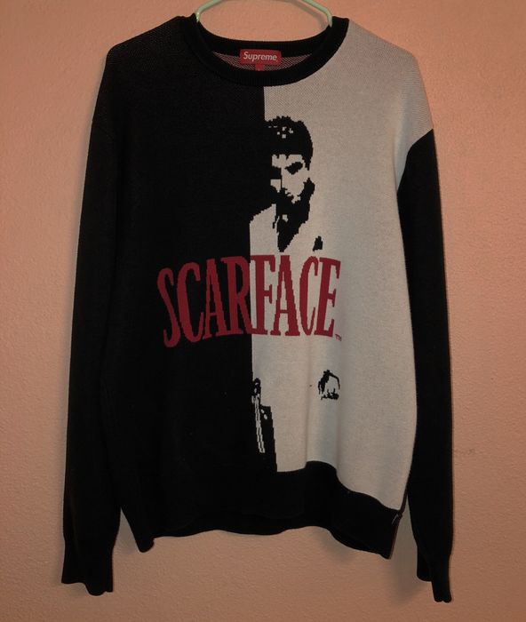 Supreme Supreme Scarface Knit Sweater | Grailed