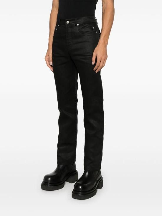 Rick Owens RICK OWENS Men Straight Pants RR01E5308 TWL09 Black Size US 32 / EU 48 - 5 Thumbnail