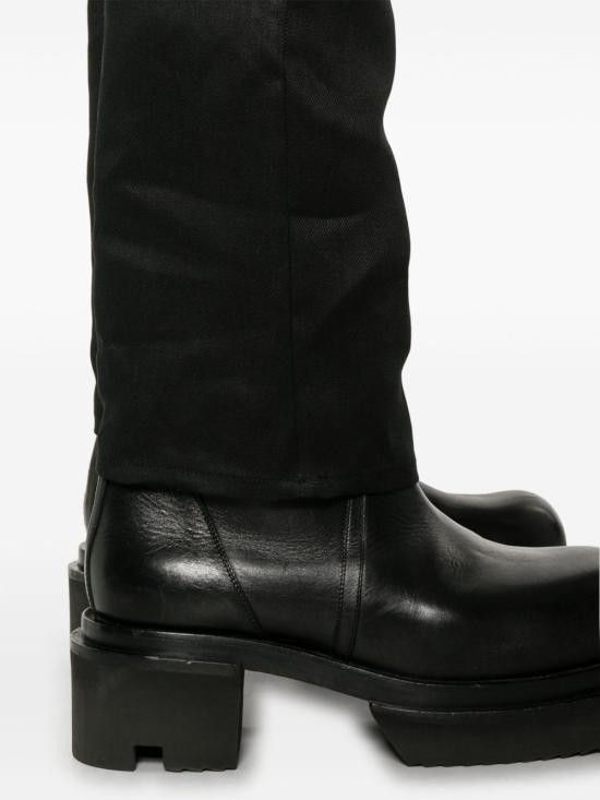 Rick Owens RICK OWENS Men Straight Pants RR01E5308 TWL09 Black Size US 32 / EU 48 - 2 Thumbnail
