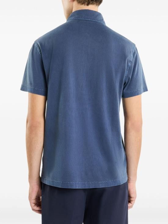 Fay FAY Men T-Shirts NPMB250143 TUY1U811 Blue Size US L / EU 52-54 / 3 - 4 Thumbnail