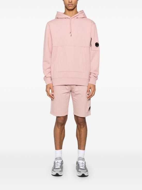 C.P. Company C.P. COMPANY Men Hoodies 18CMSS024A 005086W520 Pink Size US L / EU 52-54 / 3 - 2 Thumbnail