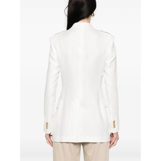 Tagliatore TAGLIATORE Women Suit Jackets 340021 J GIAMILA EX818 WHITE Size L / US 10 / IT 46 - 3 Thumbnail