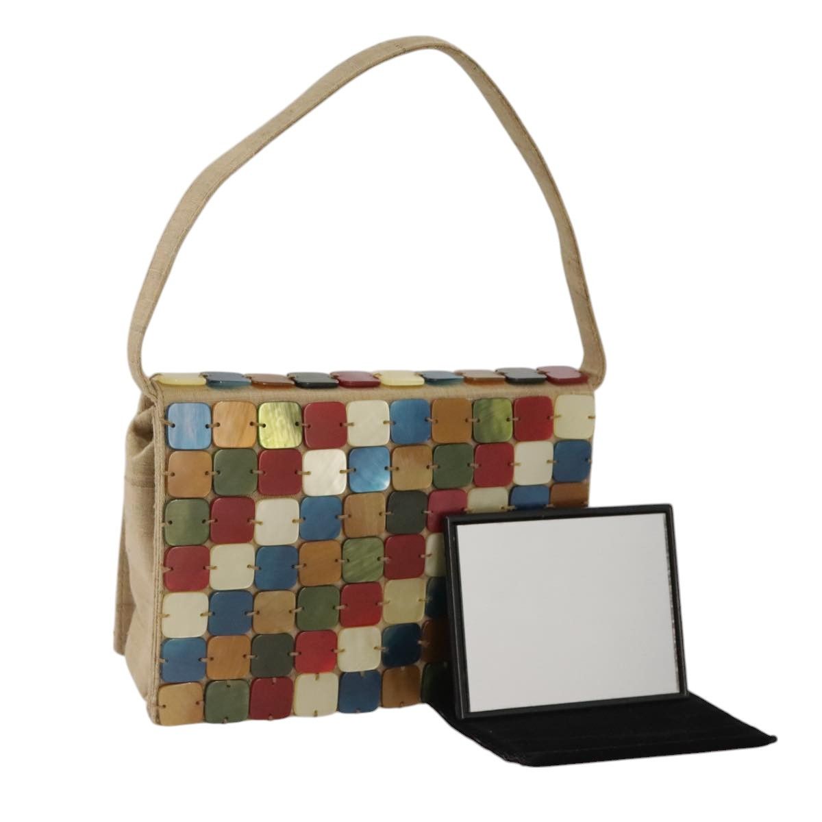 Bottega Veneta Multicolour Canvas Handbag (Pre-Owned) Size ONE SIZE - 17 Thumbnail