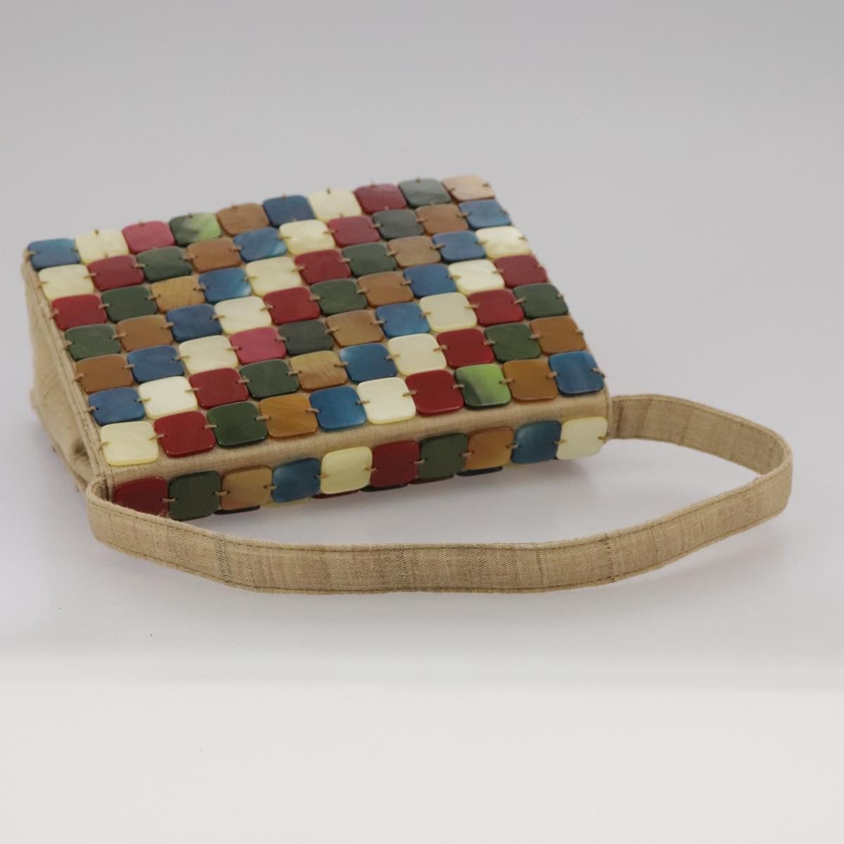Bottega Veneta Multicolour Canvas Handbag (Pre-Owned) Size ONE SIZE - 5 Thumbnail