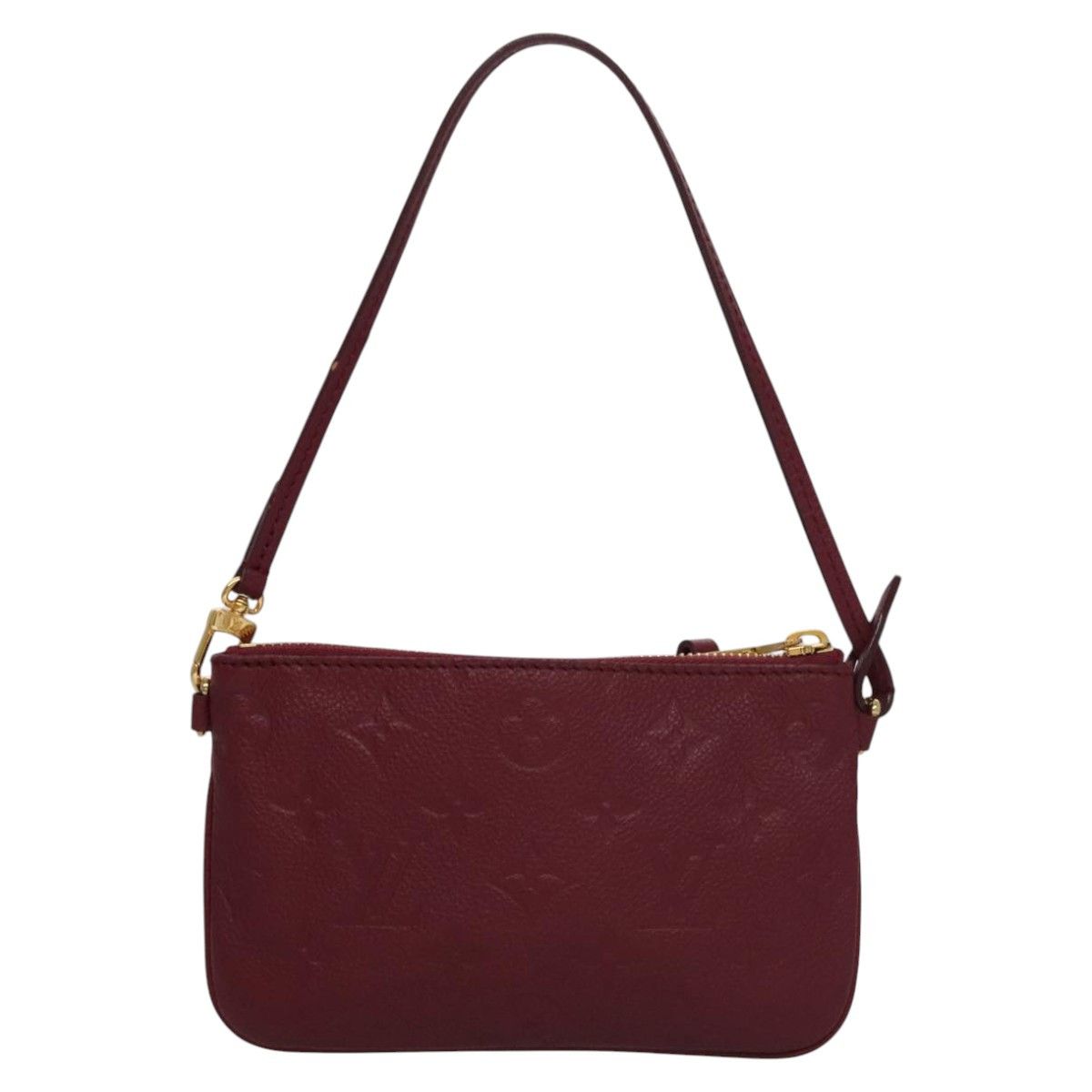 Louis Vuitton Pochette Accessoire Burgundy Leather Handbag (Pre-Owned) Size ONE SIZE - 2 Thumbnail
