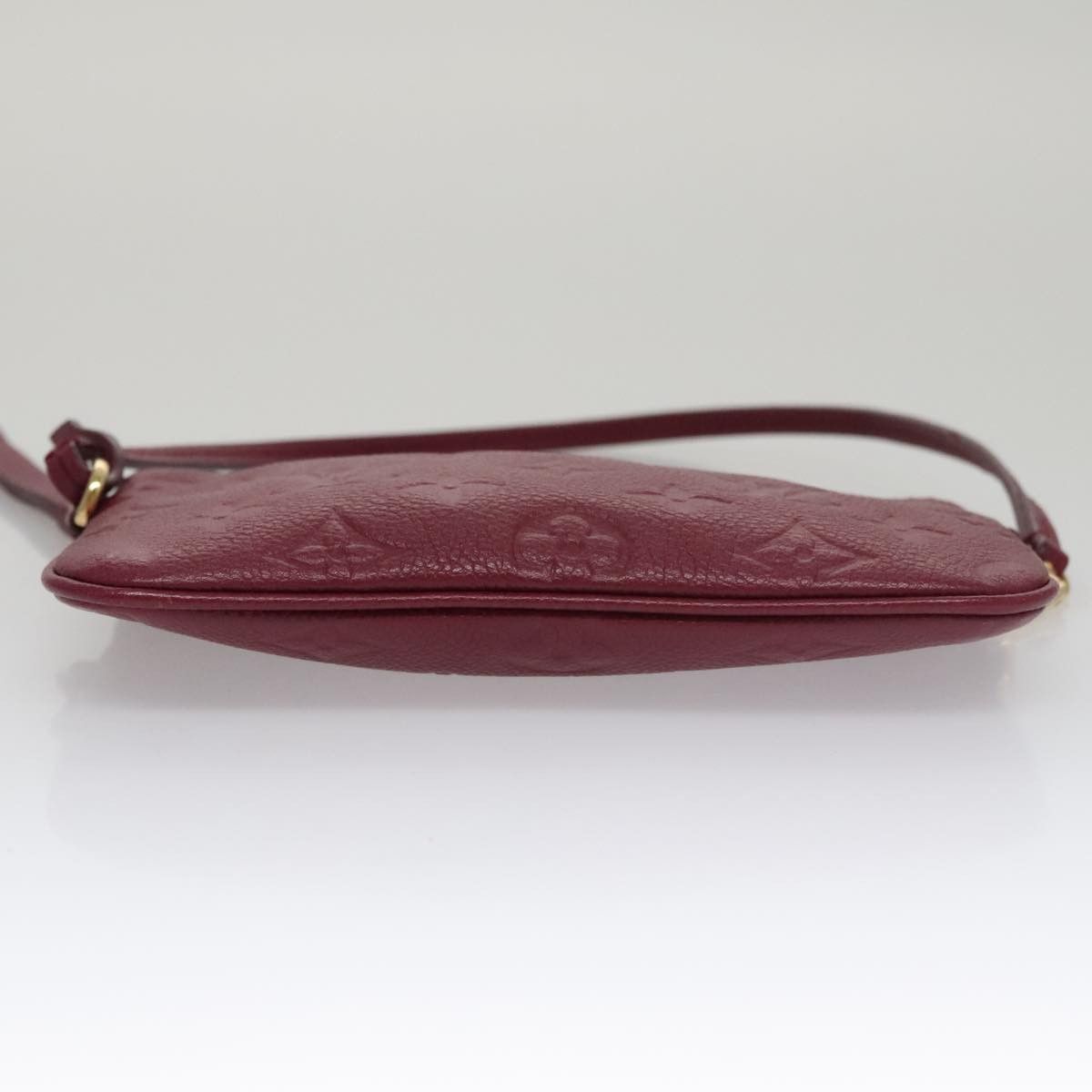 Louis Vuitton Pochette Accessoire Burgundy Leather Handbag (Pre-Owned) Size ONE SIZE - 7 Thumbnail
