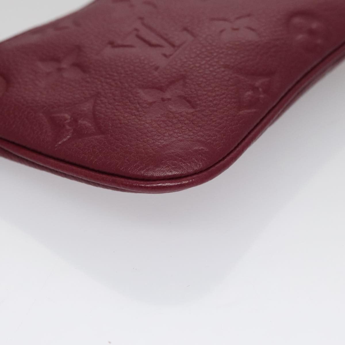 Louis Vuitton Pochette Accessoire Burgundy Leather Handbag (Pre-Owned) Size ONE SIZE - 8 Thumbnail