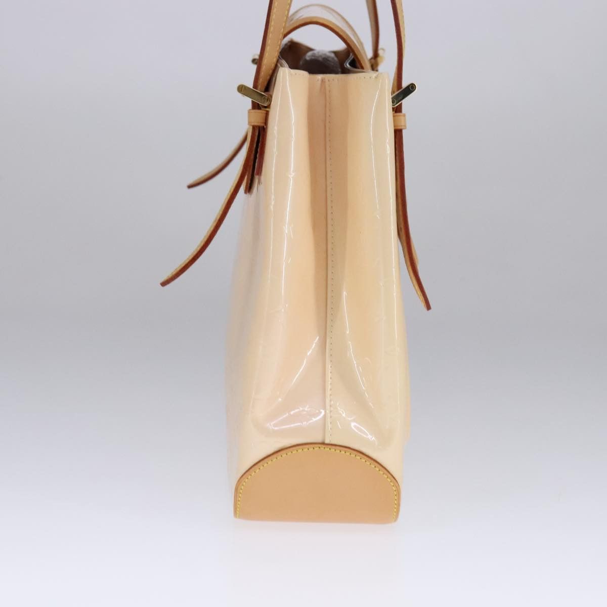 Louis Vuitton Beige Patent Leather Shoulder Bag (Pre-Owned) Size ONE SIZE - 3 Thumbnail