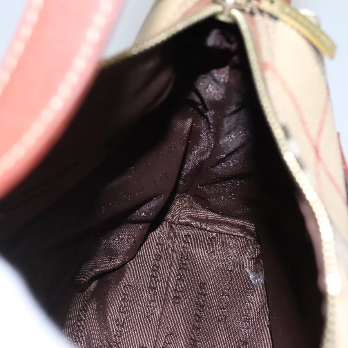 Burberry Haymarket Beige Canvas Shoulder Bag (Pre-Owned) Size ONE SIZE - 19 Thumbnail