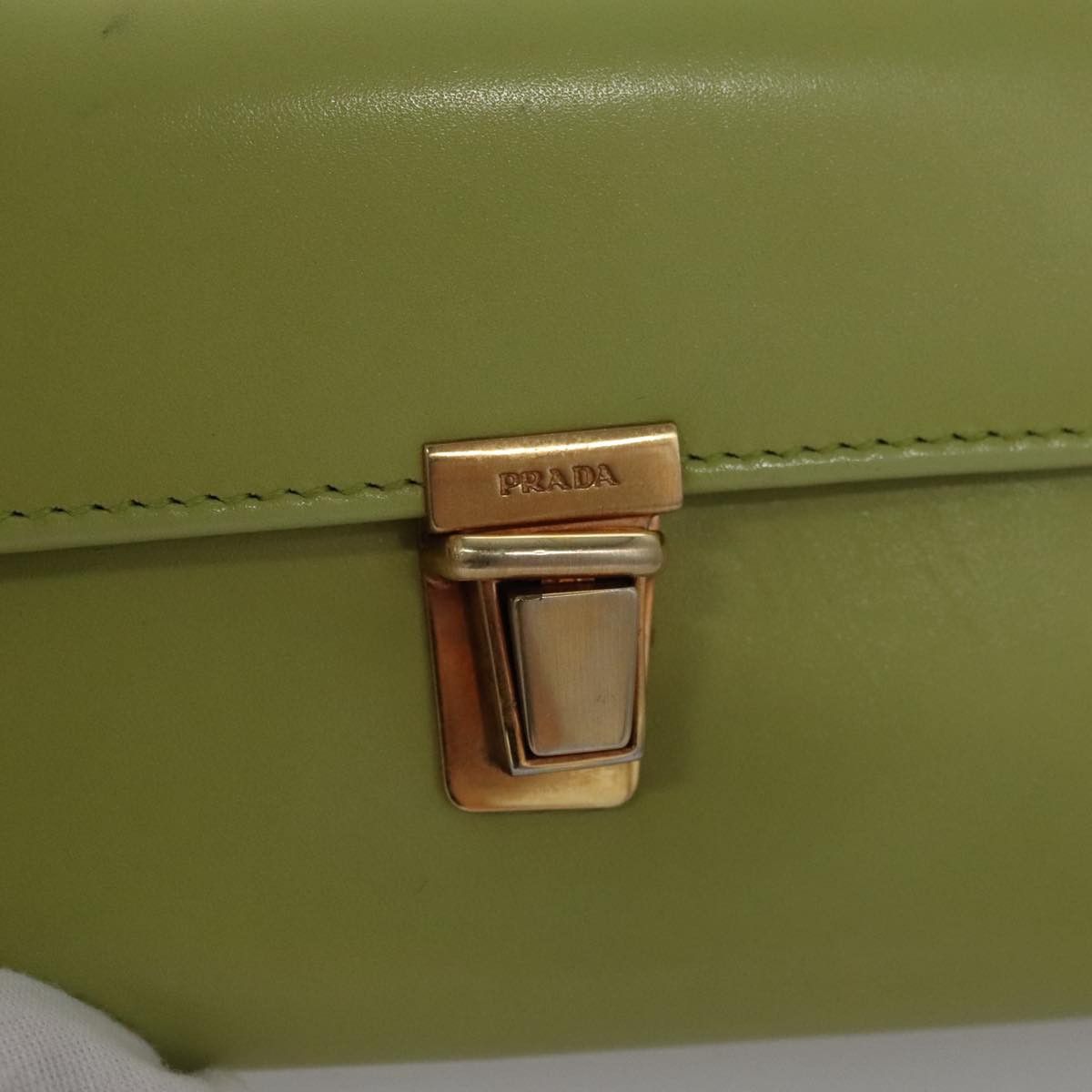 Prada Green Leather Wallet (Pre-Owned) Size ONE SIZE - 13 Thumbnail