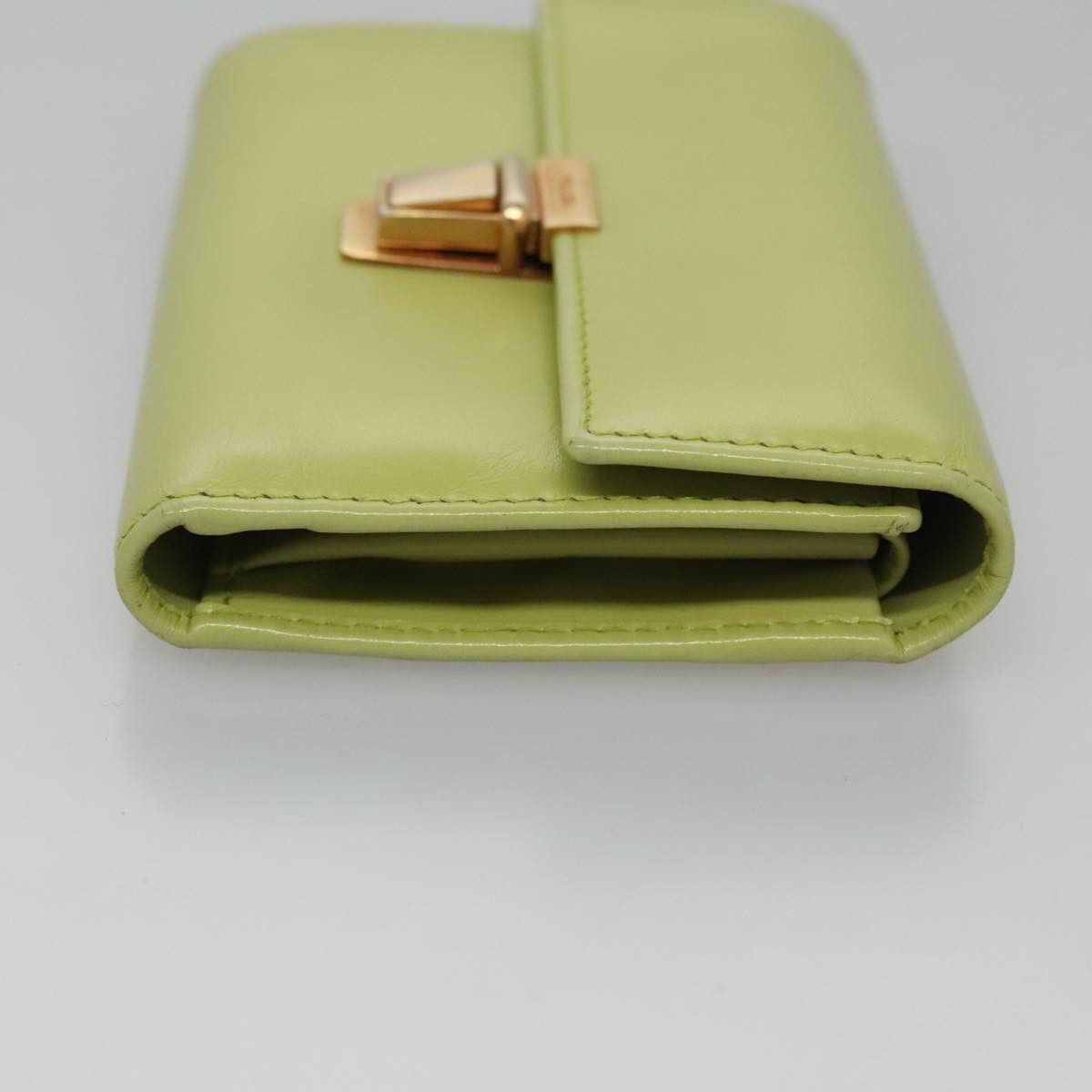 Prada Green Leather Wallet (Pre-Owned) Size ONE SIZE - 3 Thumbnail