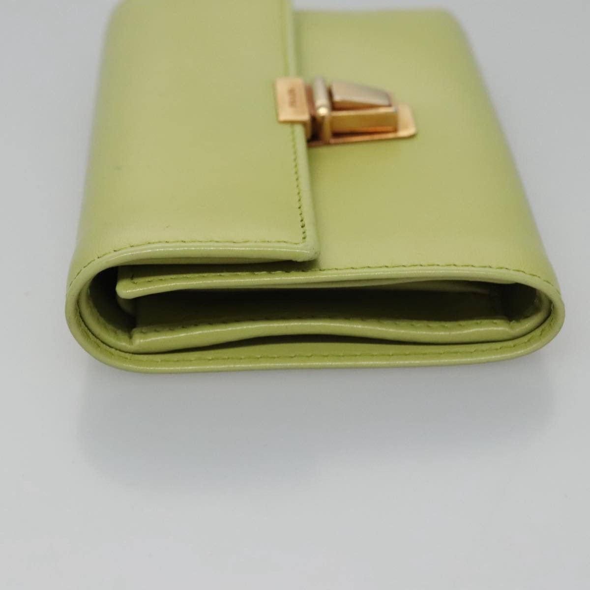Prada Green Leather Wallet (Pre-Owned) Size ONE SIZE - 4 Thumbnail