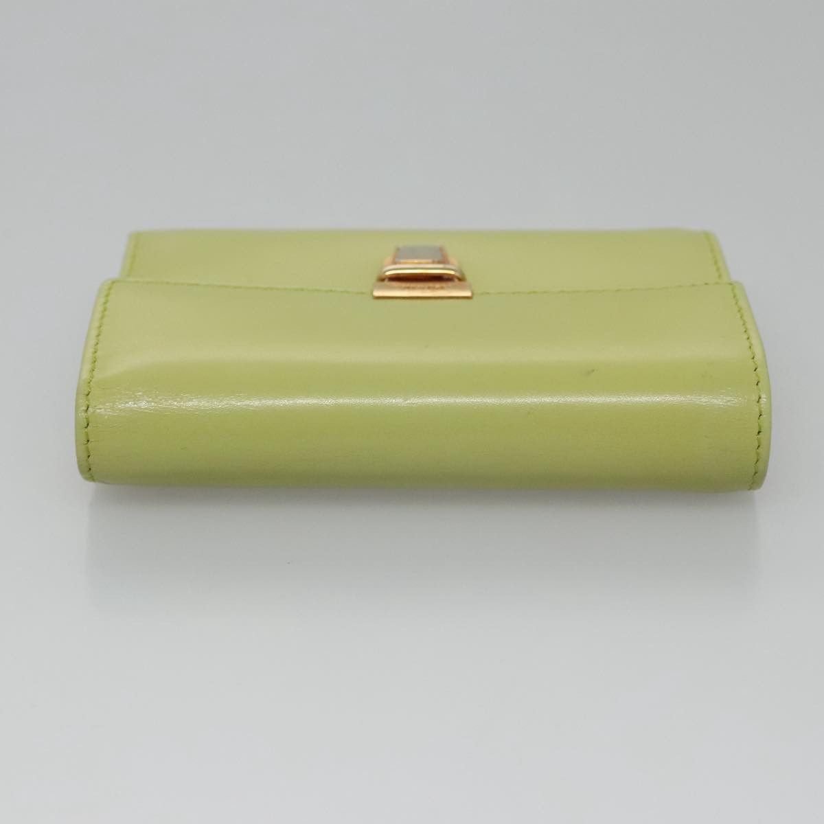 Prada Green Leather Wallet (Pre-Owned) Size ONE SIZE - 5 Thumbnail
