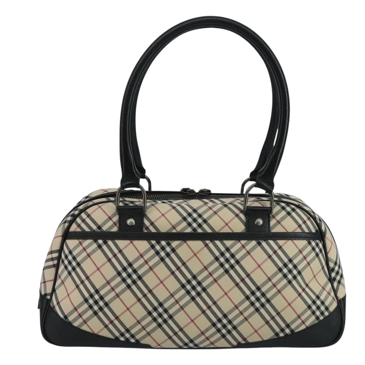 Burberry Nova Check Beige Canvas Shoulder Bag (Pre-Owned) Size ONE SIZE - 2 Thumbnail