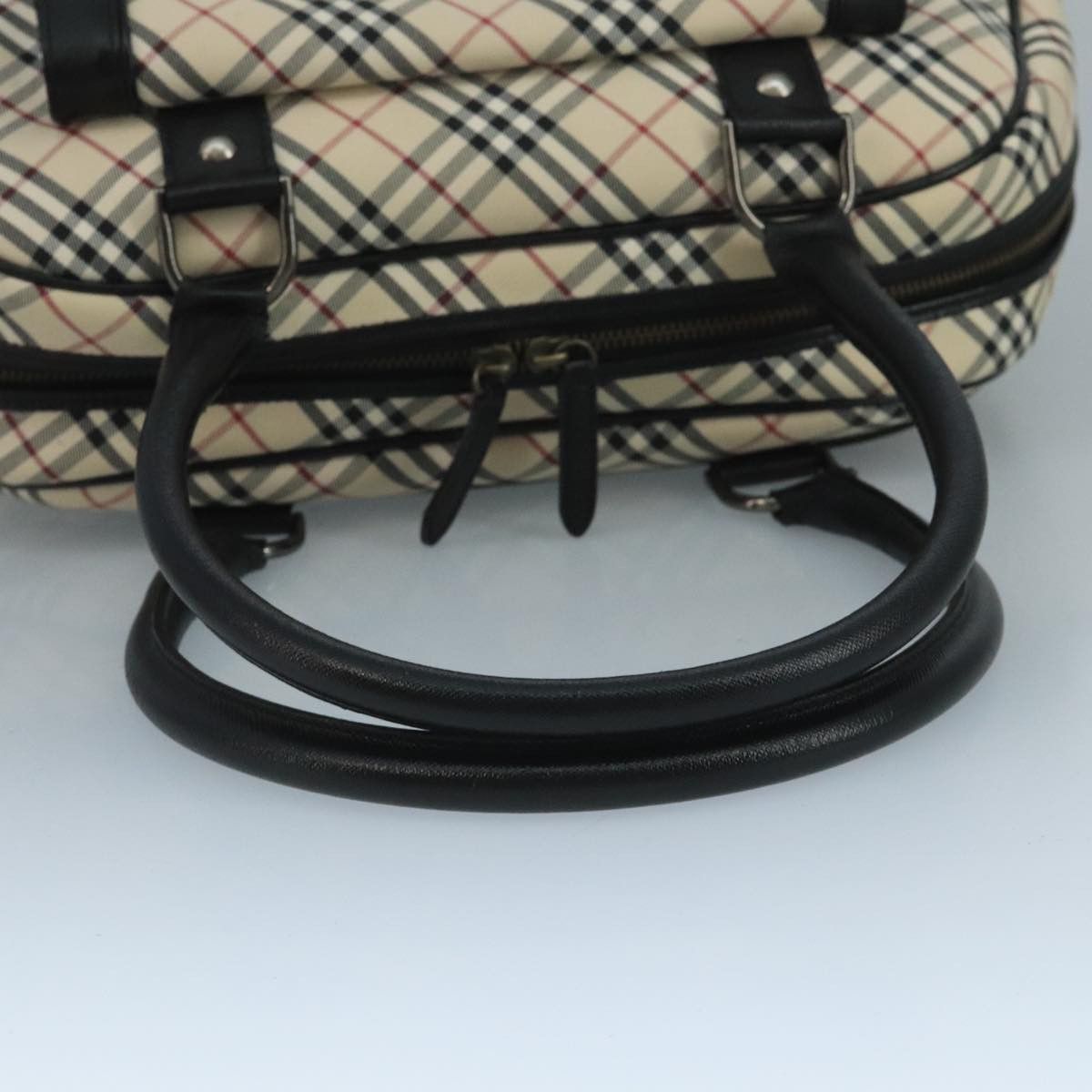 Burberry Nova Check Beige Canvas Shoulder Bag (Pre-Owned) Size ONE SIZE - 5 Thumbnail