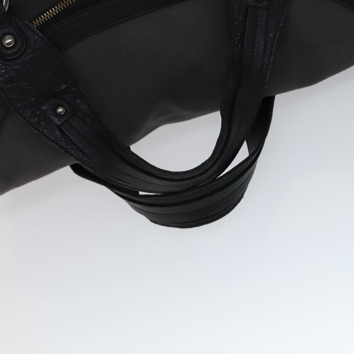 Burberry Blue Label Grey Canvas Handbag (Pre-Owned) Size ONE SIZE - 5 Thumbnail