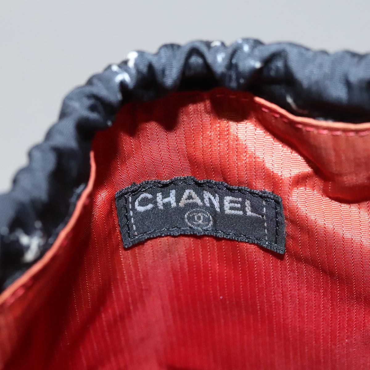 Chanel Travel Line Black Synthetic Clutch Bag (Pre-Owned) Size ONE SIZE - 14 Thumbnail
