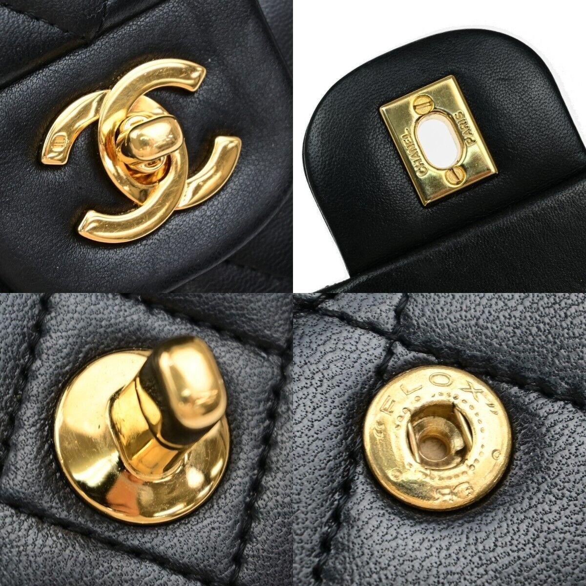 Chanel Matelasse 25 Chain Shoulder Black Leather Shoulder Bag Size ONE SIZE - 10 Thumbnail