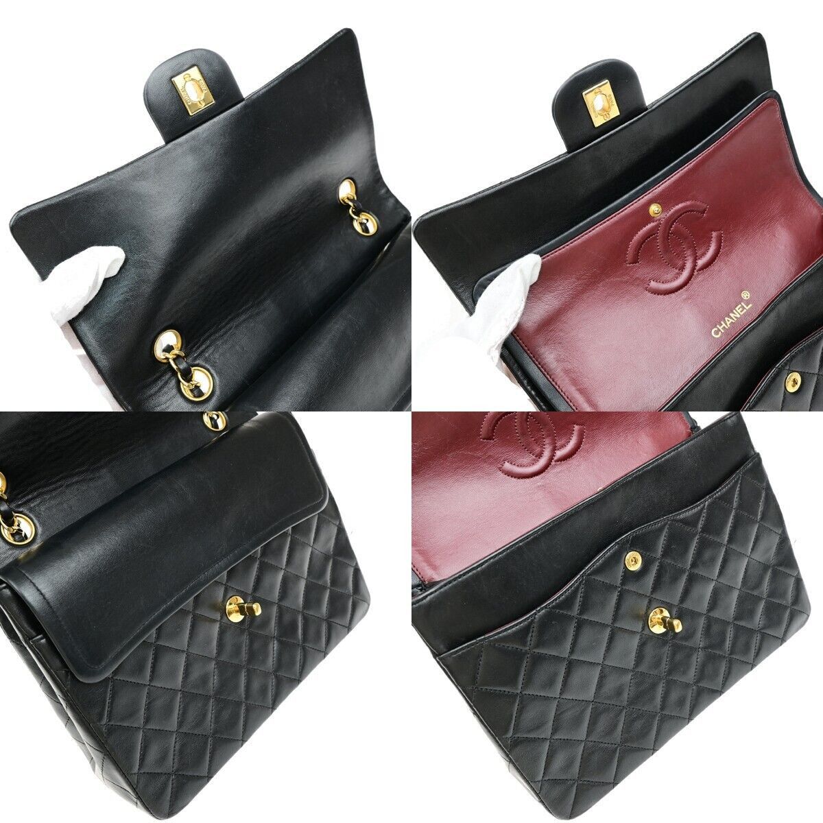 Chanel Matelasse 25 Chain Shoulder Black Leather Shoulder Bag Size ONE SIZE - 11 Thumbnail