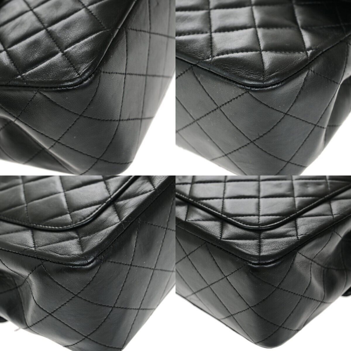 Chanel Matelasse 25 Chain Shoulder Black Leather Shoulder Bag Size ONE SIZE - 7 Thumbnail