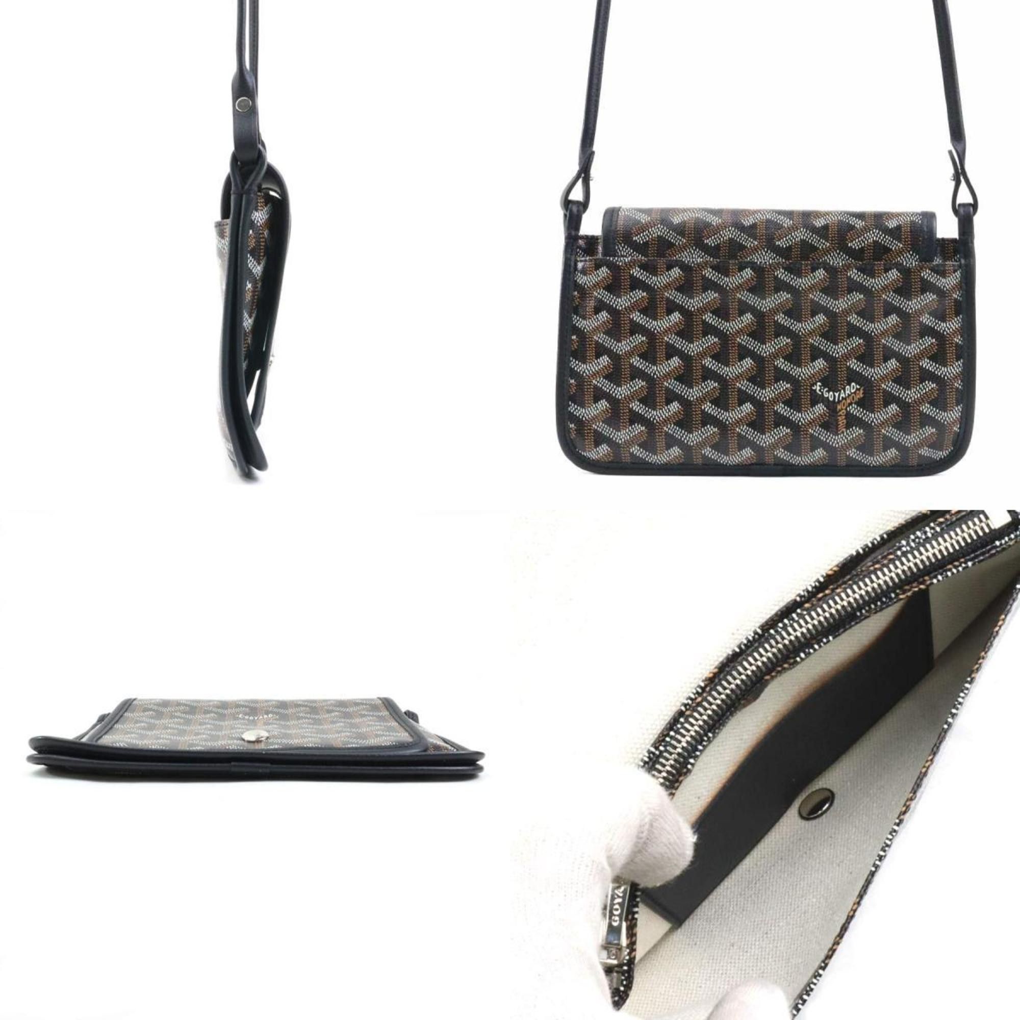 Goyard GOYARD Shoulder Bag Plume Coated Canvas Black Women's 90033g Size ONE SIZE - 2 Thumbnail
