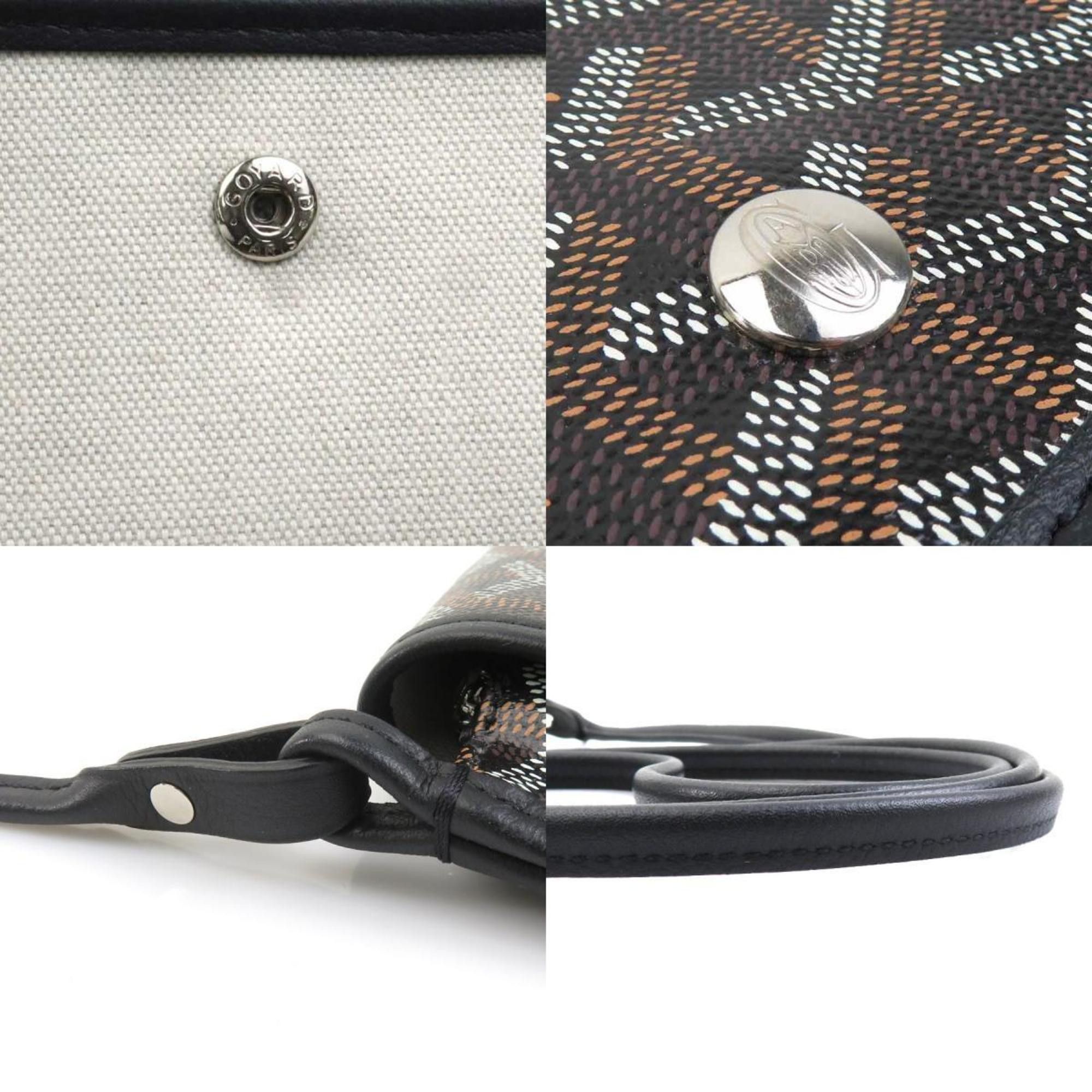 Goyard GOYARD Shoulder Bag Plume Coated Canvas Black Women's 90033g Size ONE SIZE - 4 Thumbnail