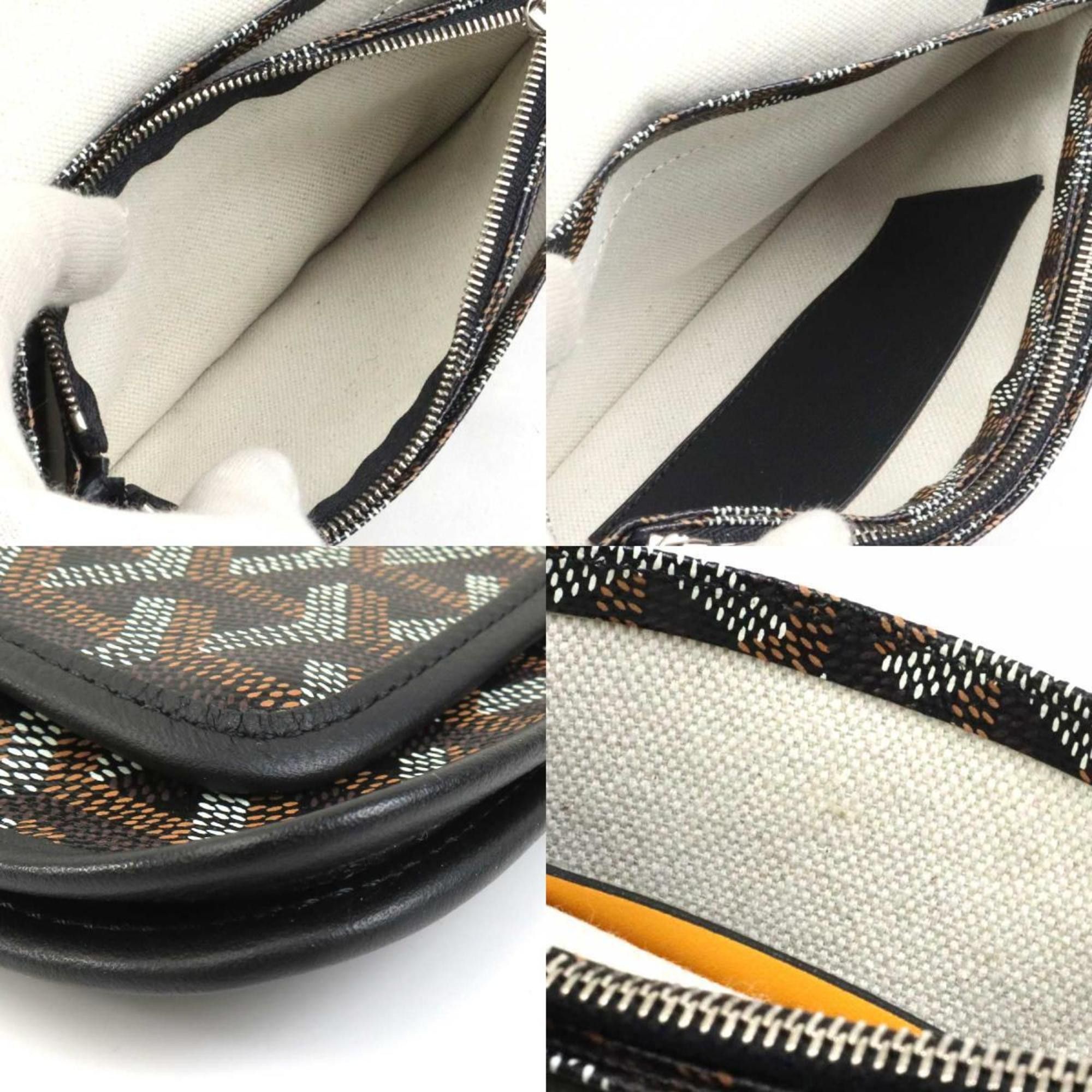 Goyard GOYARD Shoulder Bag Plume Coated Canvas Black Women's 90033g Size ONE SIZE - 3 Thumbnail