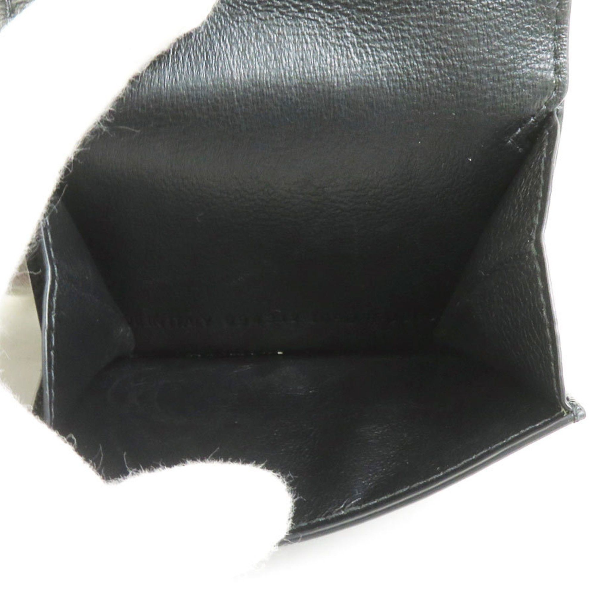 Balenciaga BALENCIAGA Tri-fold Wallet Leather Black Men's Women's 55908g Size ONE SIZE - 4 Thumbnail
