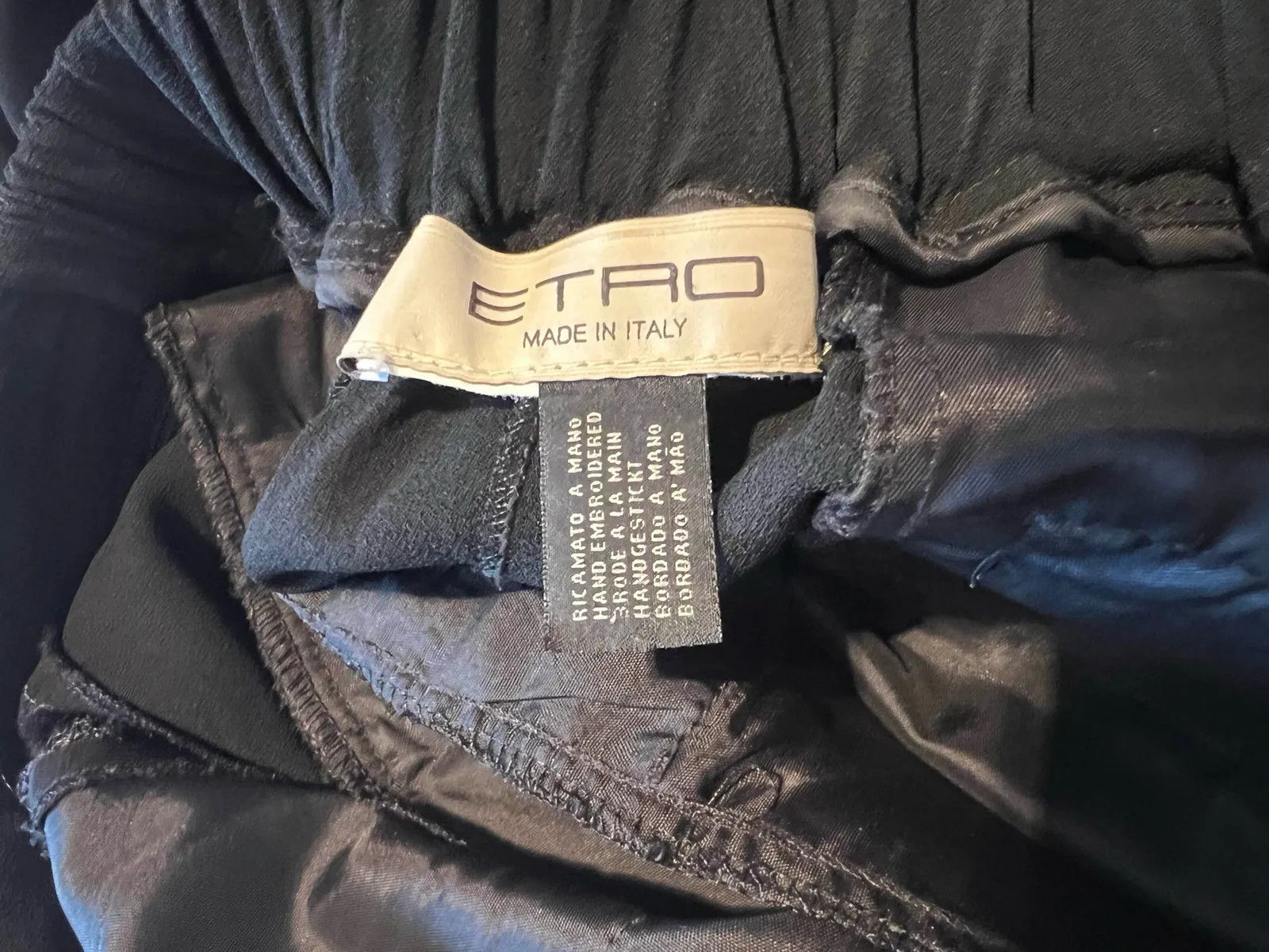Etro Etro Smokingbyxa Pants Size 26" / US 2 / IT 38 - 2 Thumbnail