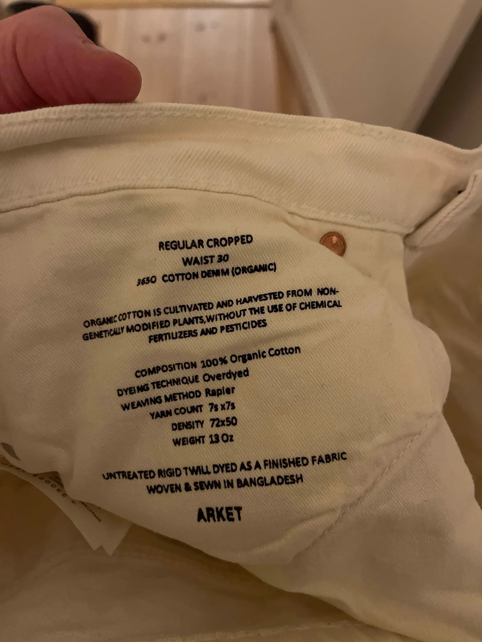 Arket Arket Jeans Size 30" / US 8 / IT 44 - 2 Thumbnail