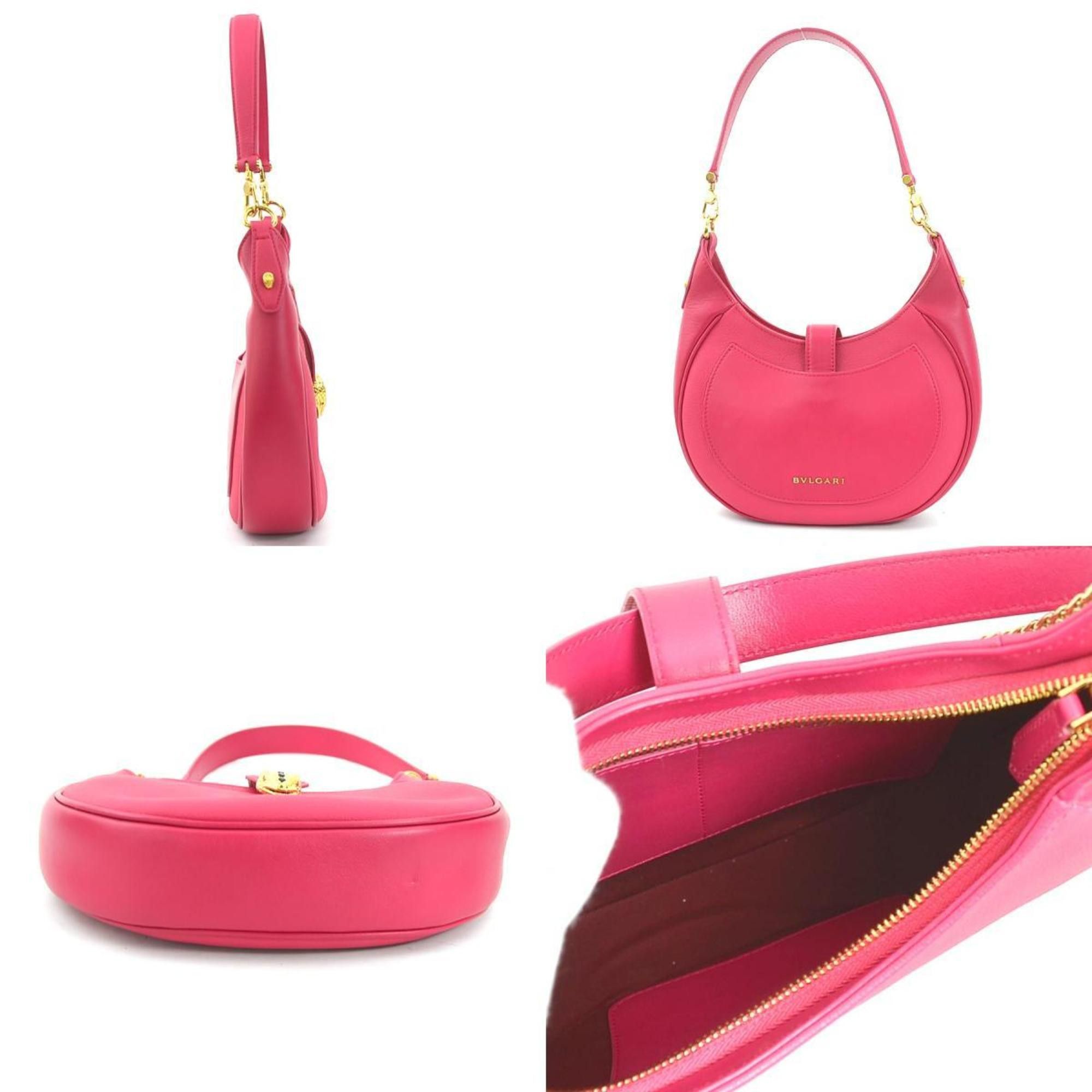 Bvlgari BVLGARI Shoulder Bag Serpenti Leather Magenta Women's 90030k Size ONE SIZE - 2 Thumbnail