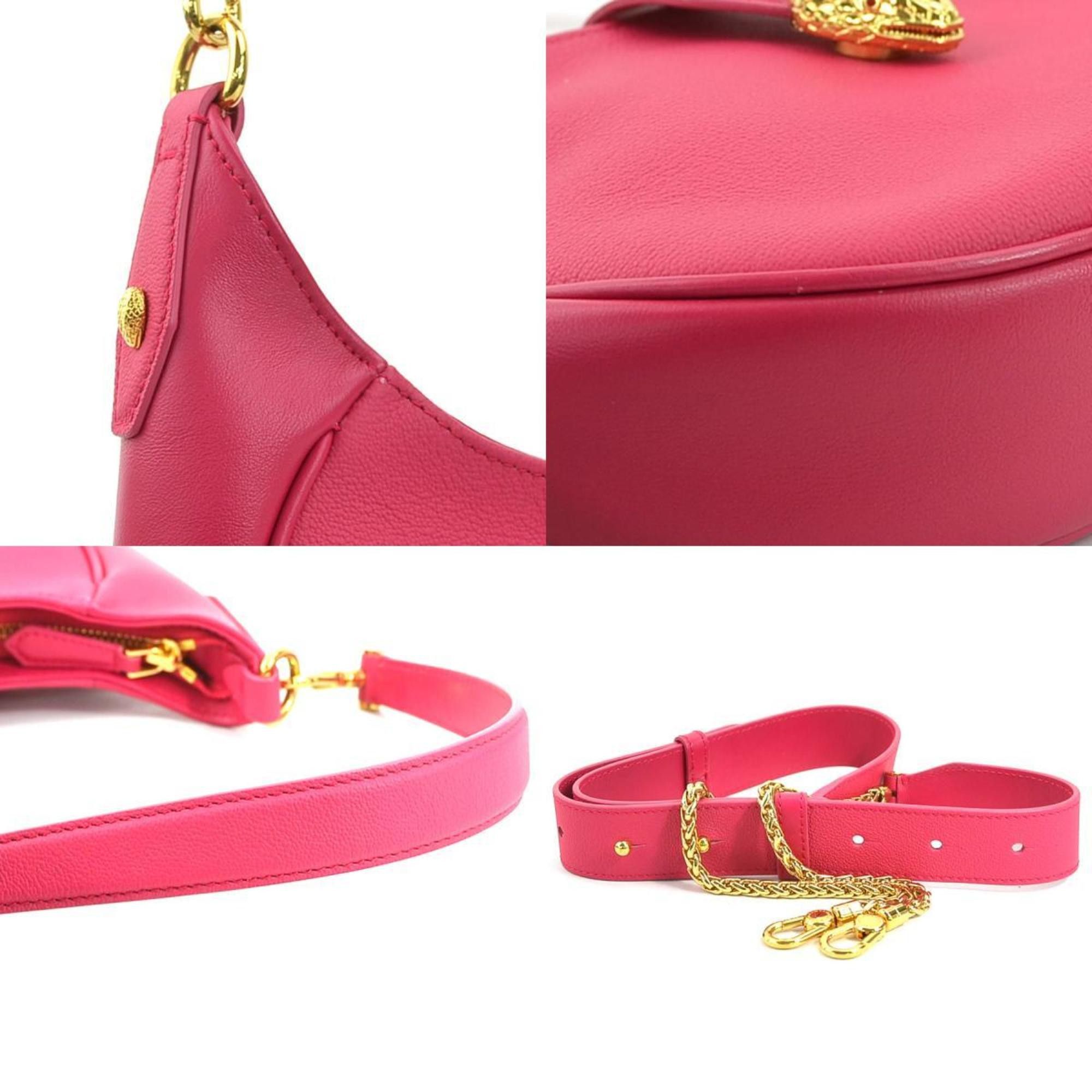 Bvlgari BVLGARI Shoulder Bag Serpenti Leather Magenta Women's 90030k Size ONE SIZE - 3 Thumbnail
