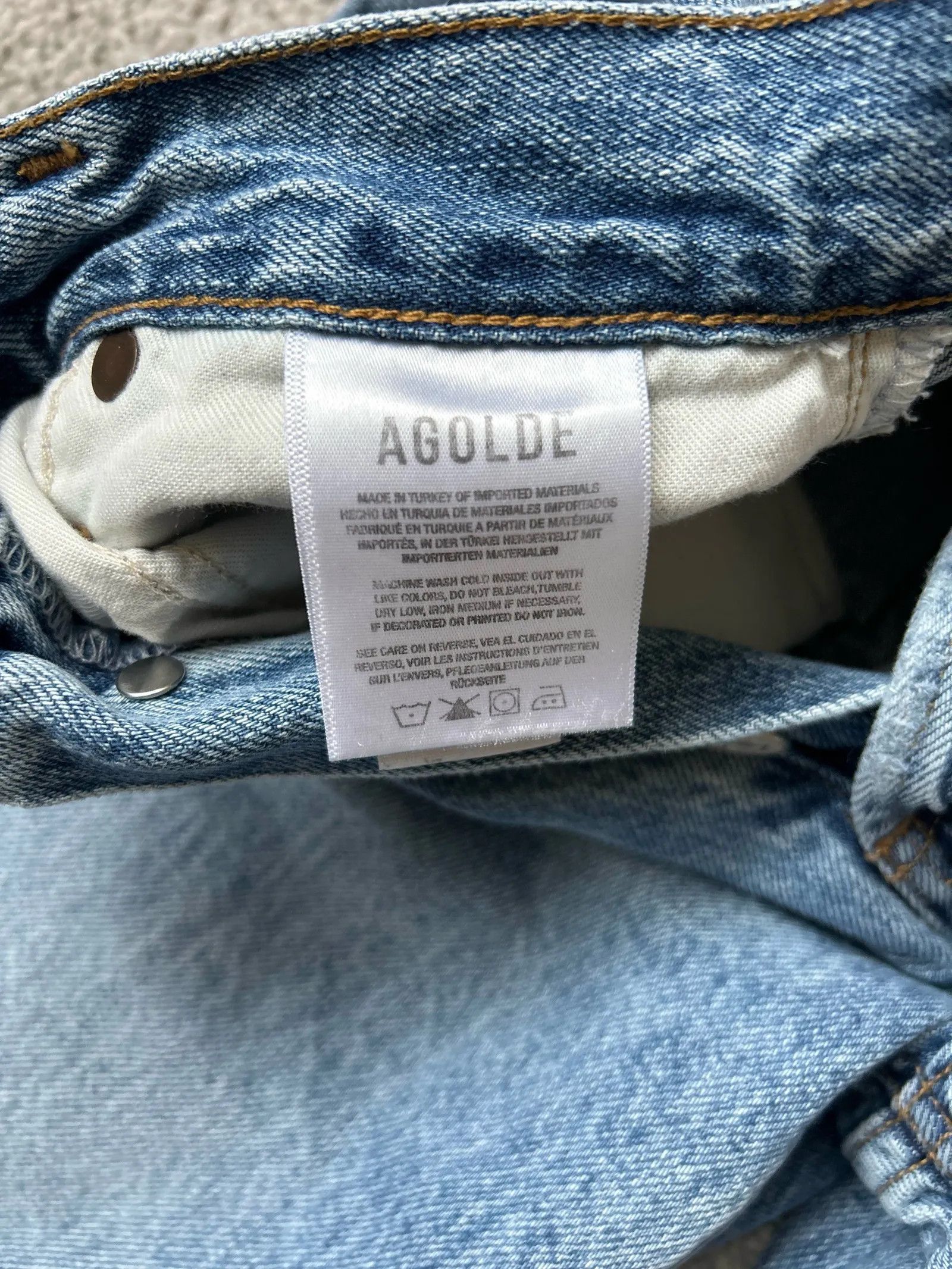 Agolde Agolde Jeans Size 24" / US 00 / IT 34 - 3 Thumbnail
