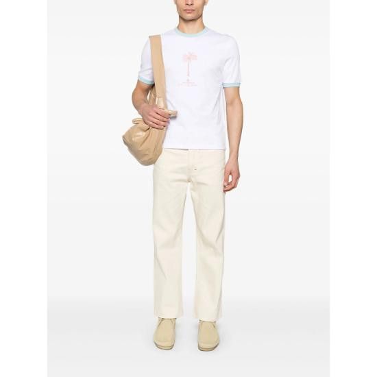 Jacquemus JACQUEMUS Men T-Shirts 255JS281 2463 1JA WHITE Size US XXL / EU 58 / 5 - 3 Thumbnail