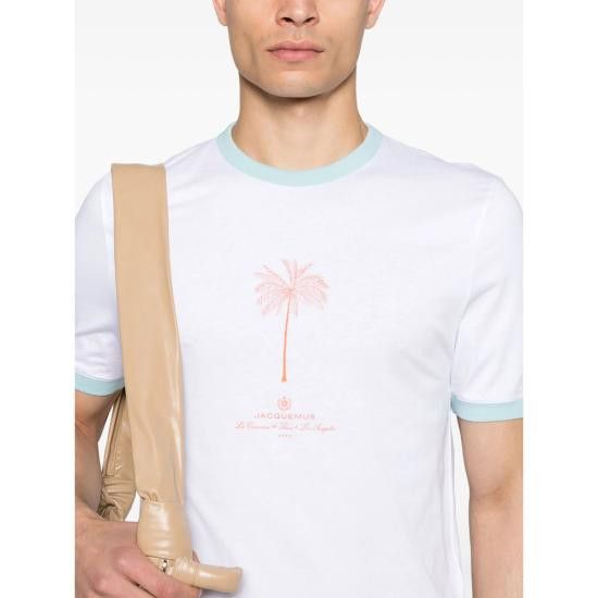 Jacquemus JACQUEMUS Men T-Shirts 255JS281 2463 1JA WHITE Size US XXL / EU 58 / 5 - 4 Thumbnail