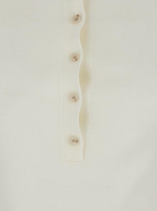 Allude ALLUDE Women Jackets 252640170440 White Size L / US 10 / IT 46 - 3 Thumbnail