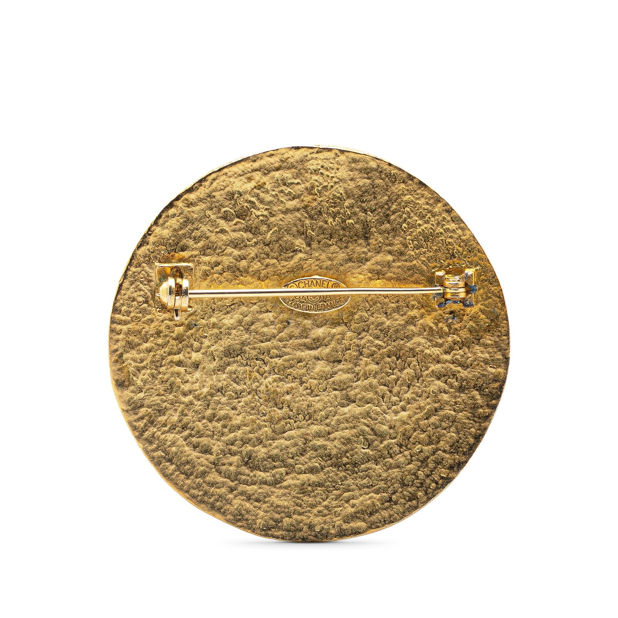 Chanel Cross brooch