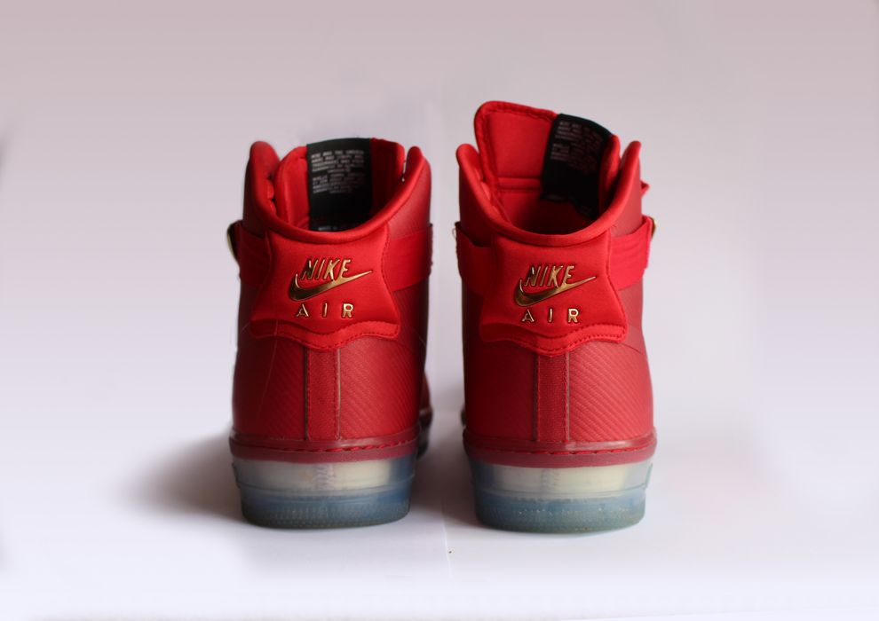 Nike Air Force 1 High Cmft Lux (University Red/Metallic Gold