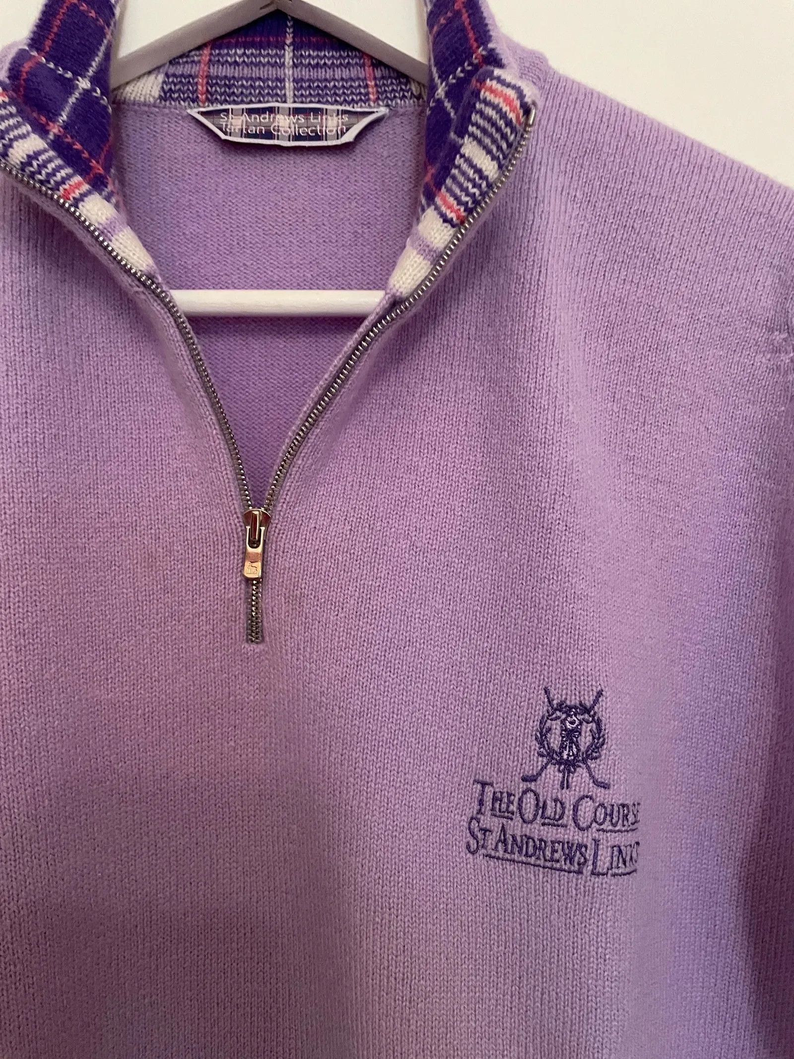 Other St Andrews Link Tartan Collection Sweater Size L / US 10 / IT 46 - 2 Thumbnail