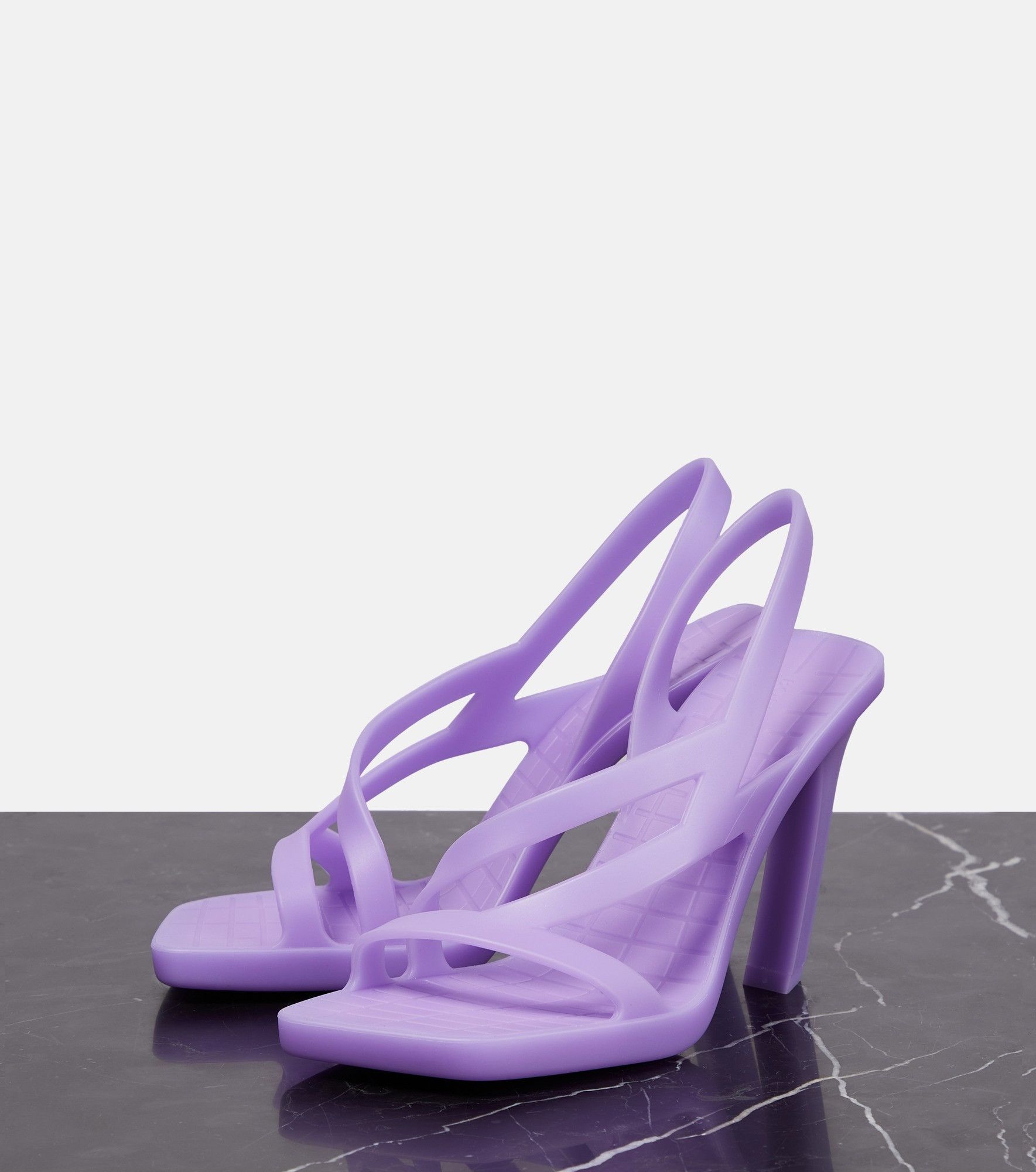 Bottega Veneta Jimbo slingback sandals Purple Size US 5 / IT 35 - 5 Thumbnail